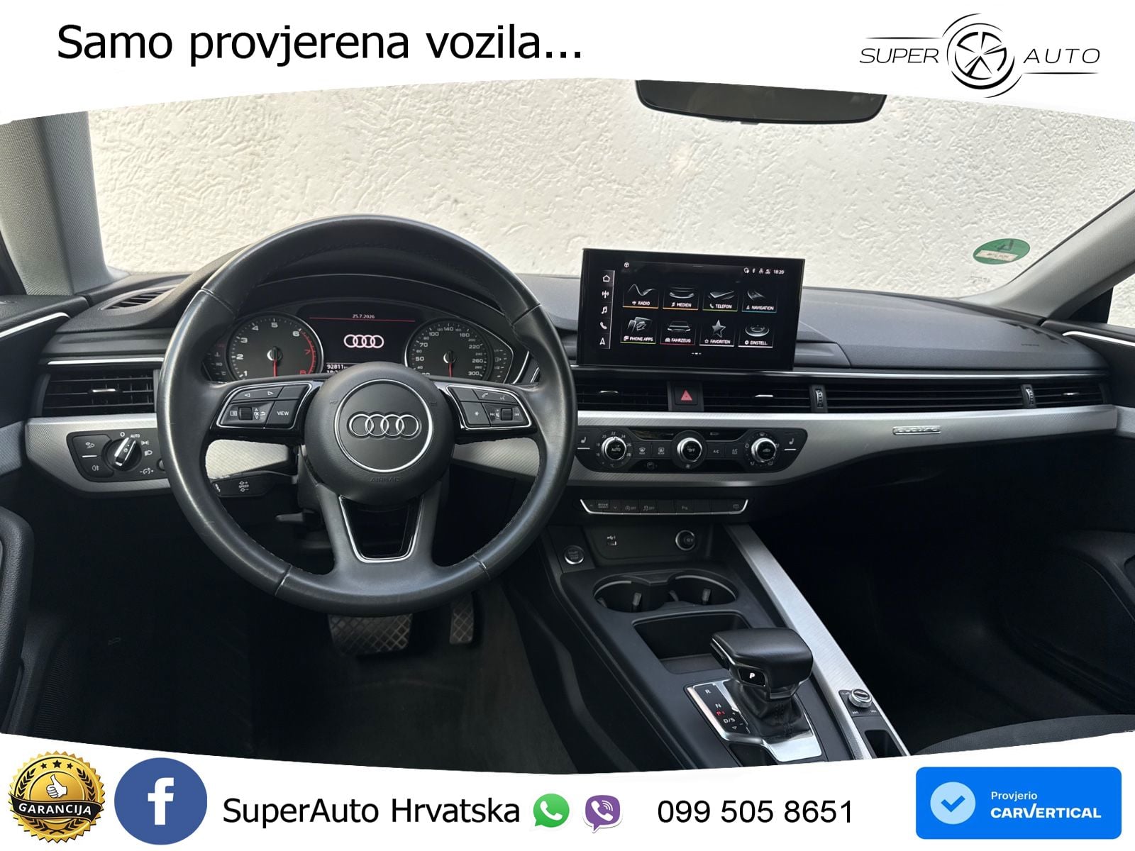 Audi A5 Sportback 45 TFSI (265 KS) quattro S tronic MATRIX+GR SJED+KAM