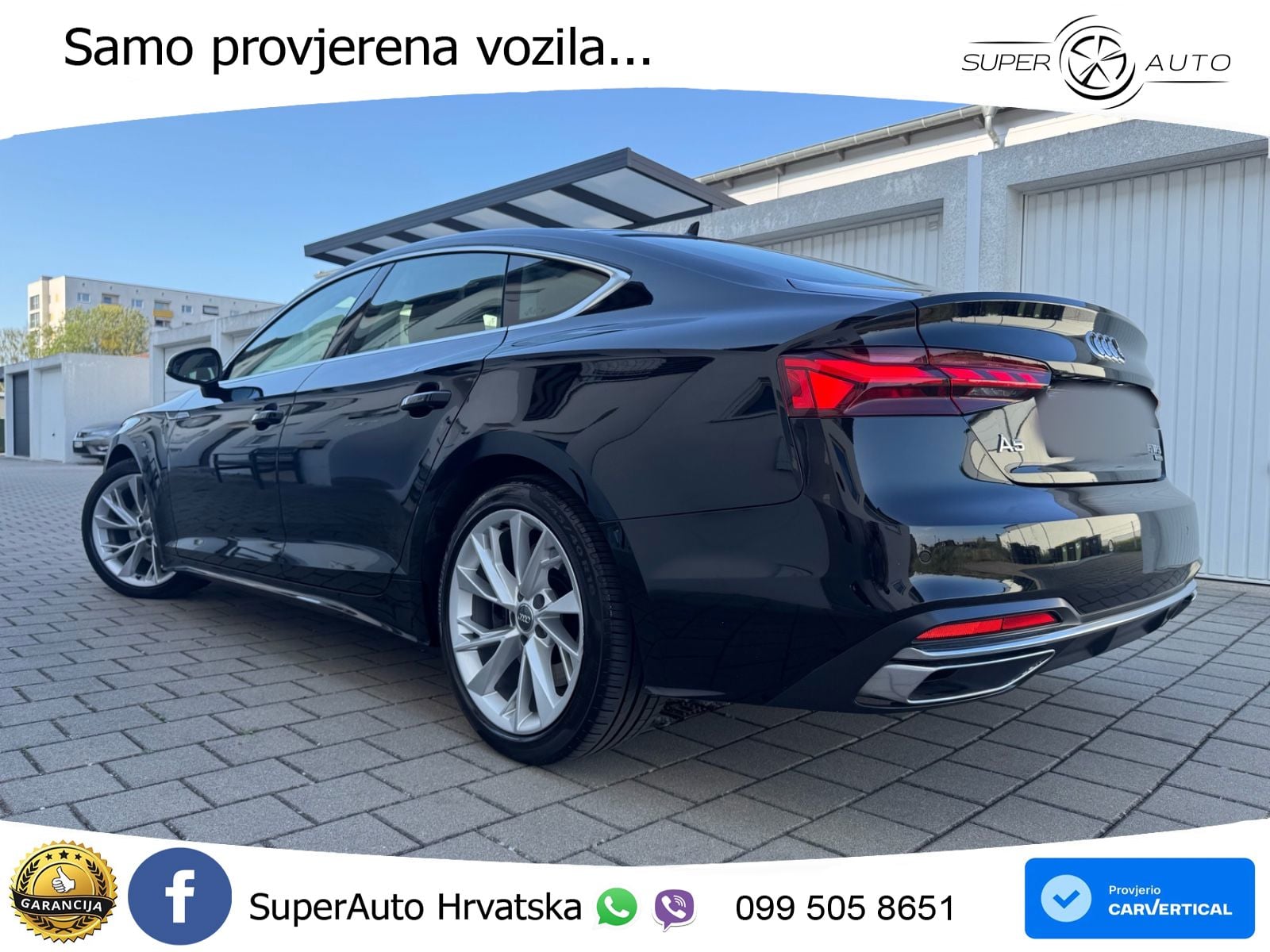 Audi A5 Sportback 45 TFSI (265 KS) quattro S tronic MATRIX+GR SJED+KAM
