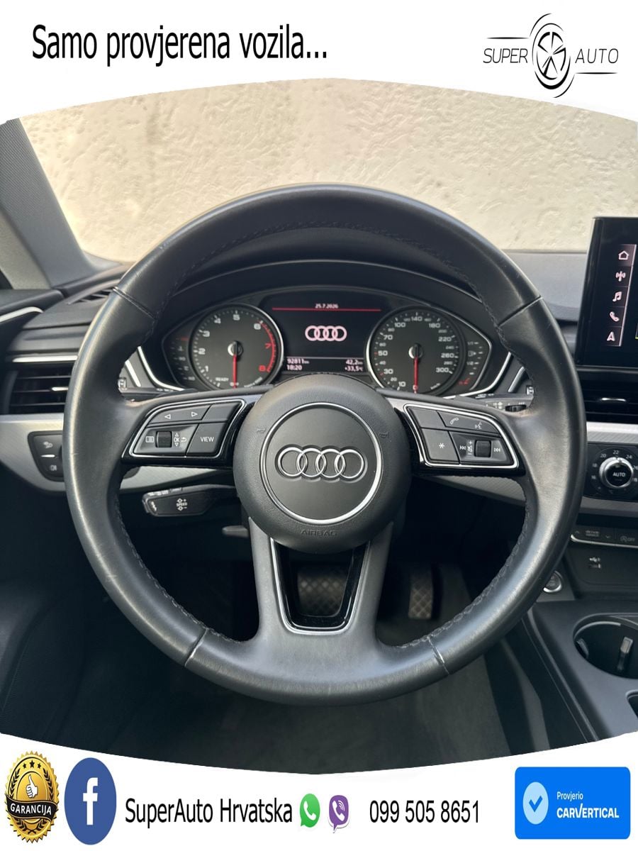 Audi A5 Sportback 45 TFSI (265 KS) quattro S tronic MATRIX+GR SJED+KAM