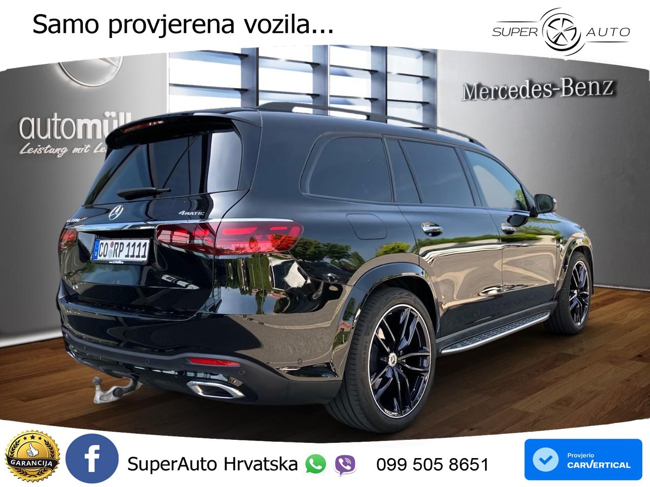 Mercedes-Benz GLS GLS 450d EQ Boost 4MATIC 9G-TRONIC AMG ACC+HEAD+4xGR SJED+360+PANO