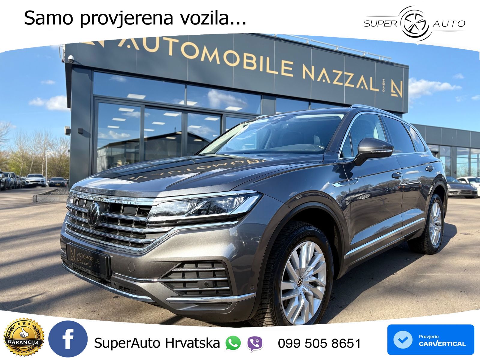 Volkswagen Touareg 3.0 V6 TDI (231 KS) 4MOTION Tiptronic LED+GR SJED+ACC