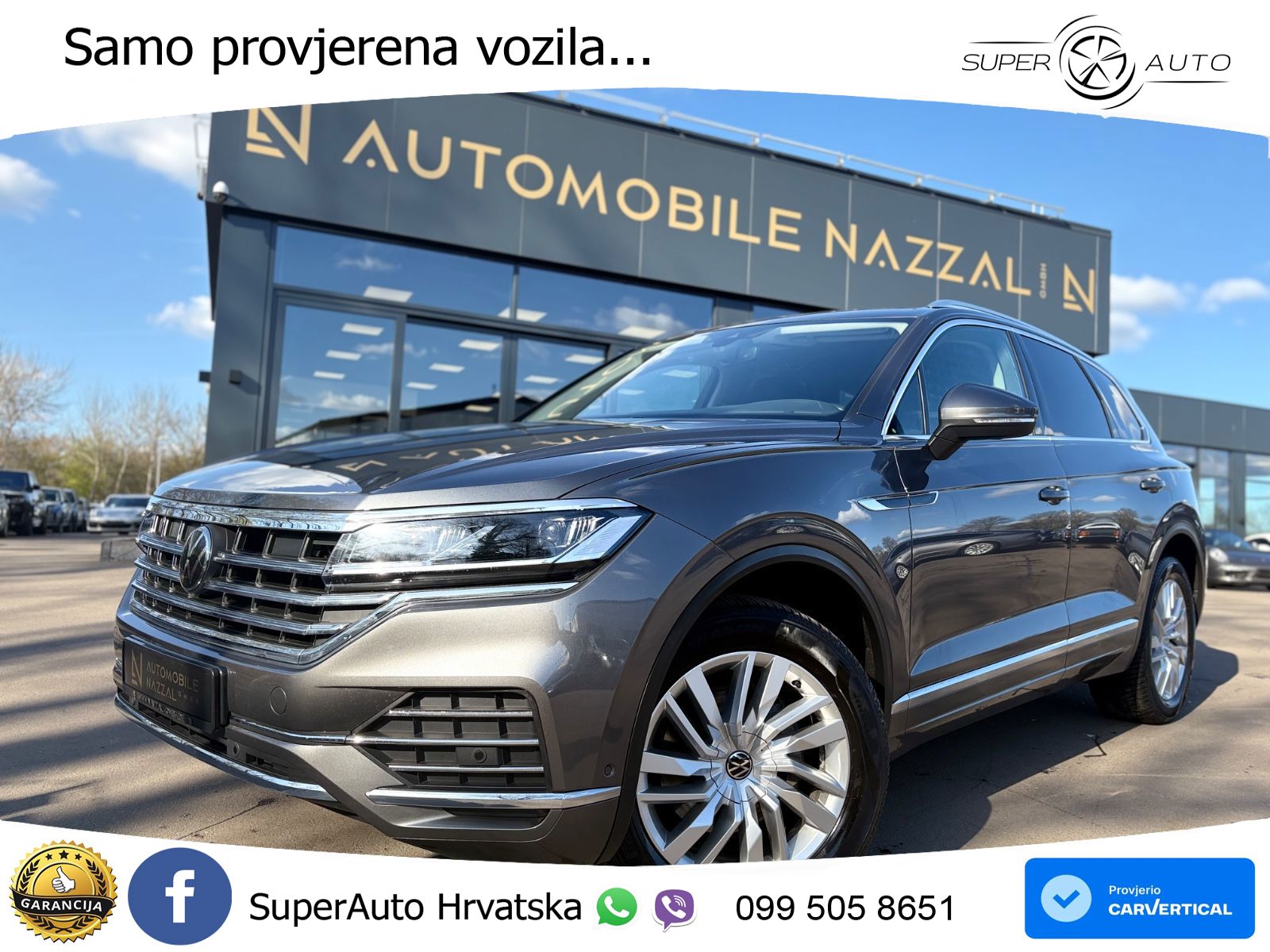 Volkswagen Touareg 3.0 V6 TDI (231 KS) 4MOTION Tiptronic LED+GR SJED+ACC