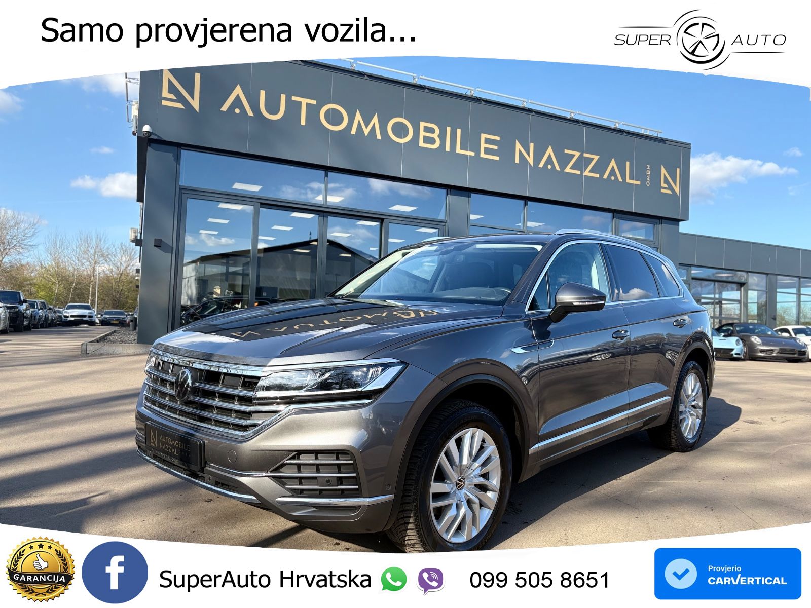 Volkswagen Touareg 3.0 V6 TDI (231 KS) 4MOTION Tiptronic LED+GR SJED+ACC