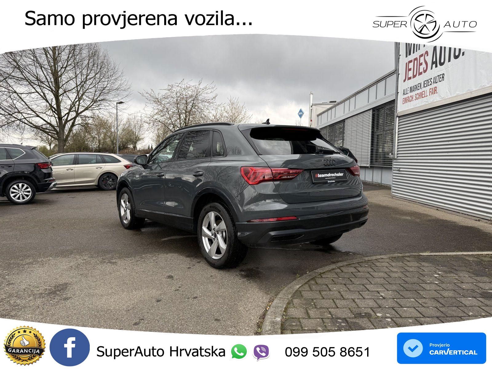 Audi Q3 40 TDI (200 KS) quattro S tronic advanced LED+GR SJED+ACC