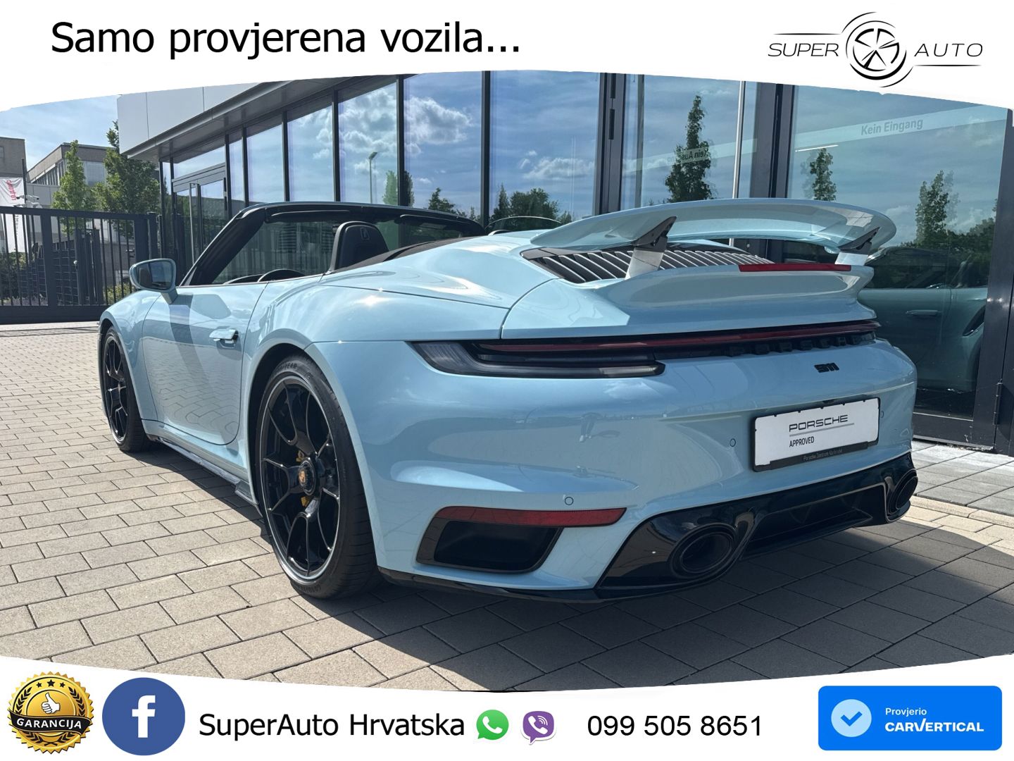 Porsche 911 Turbo S Cabriolet 3.8 (650 KS) PDK LED+GR SJED+ACC