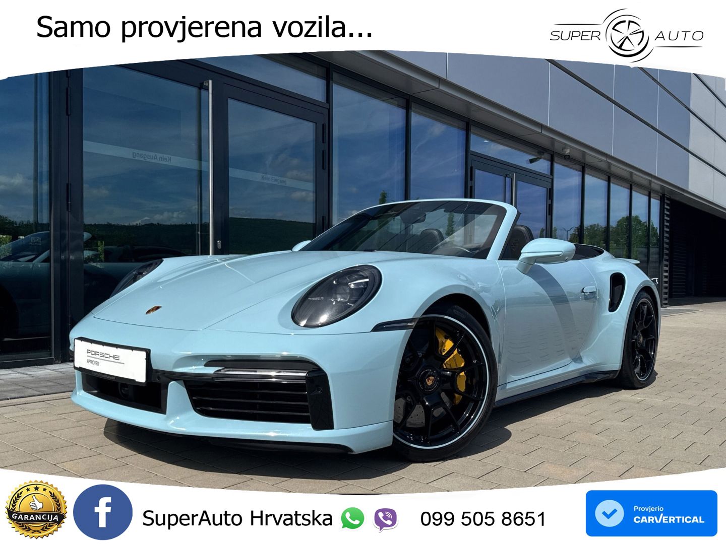 Porsche 911 Turbo S Cabriolet 3.8 (650 KS) PDK LED+GR SJED+ACC