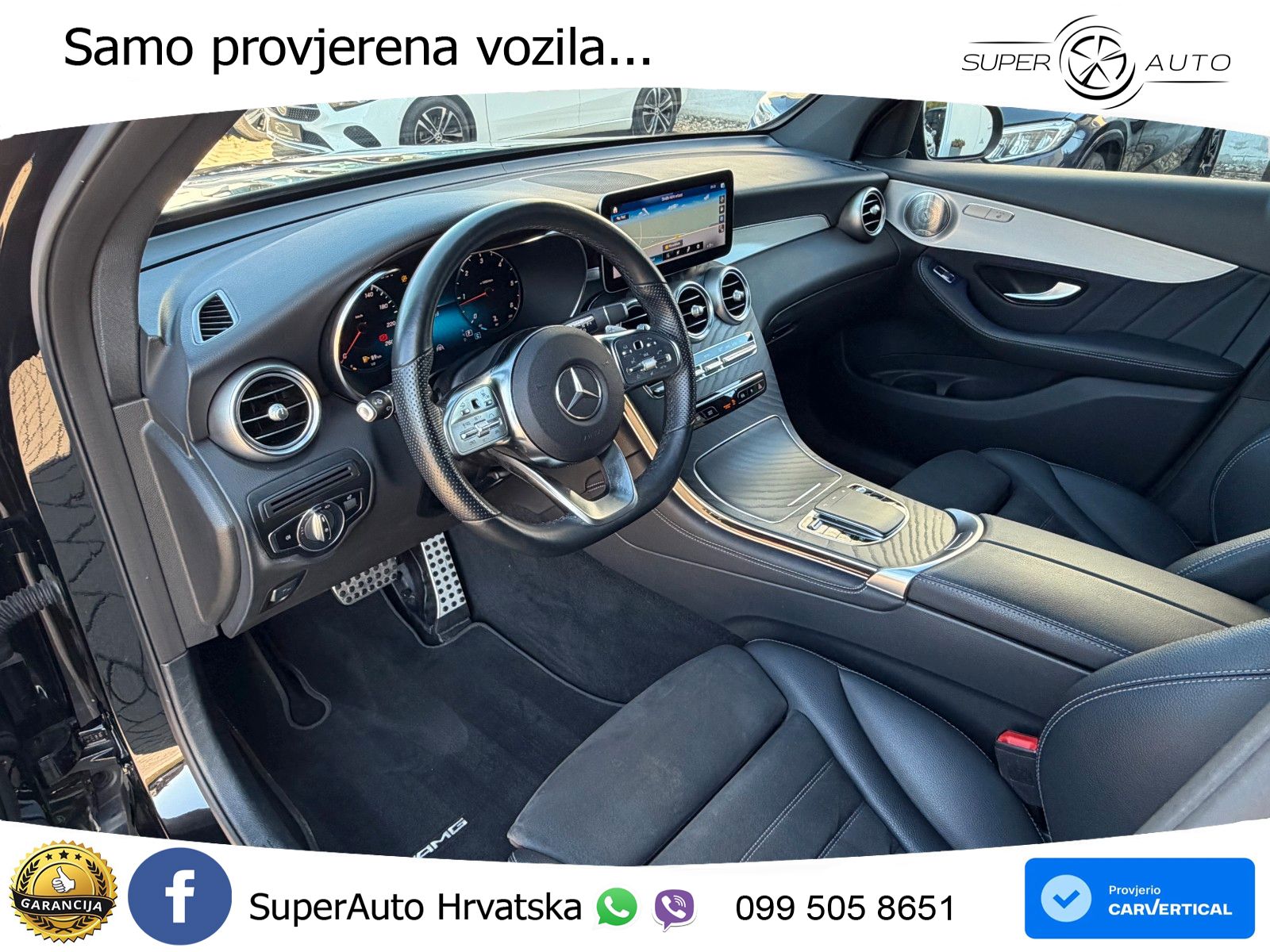 Mercedes GLC 300d (245 KS) 4MATIC G-TRONIC AMG LED+GR SJED+ACC