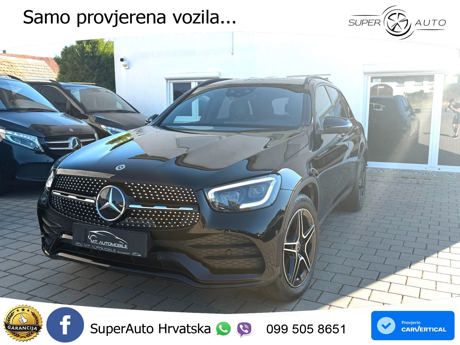 Mercedes GLC 300d (245 KS) 4MATIC G-TRONIC AMG LED+GR SJED+ACC