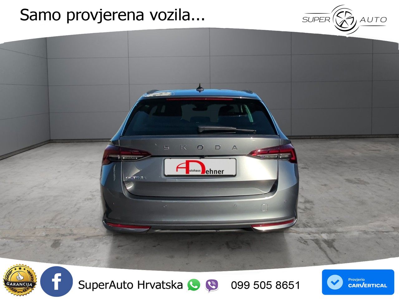 Škoda Octavia Combi 2.0 TDI (150 KS) DSG LED+GR SJED+ACC