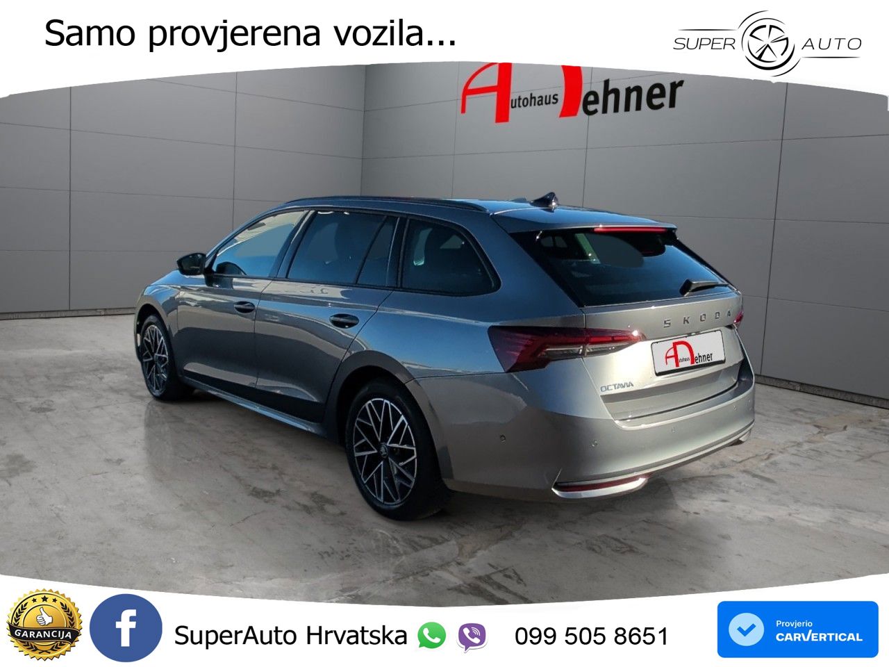 Škoda Octavia Combi 2.0 TDI (150 KS) DSG LED+GR SJED+ACC