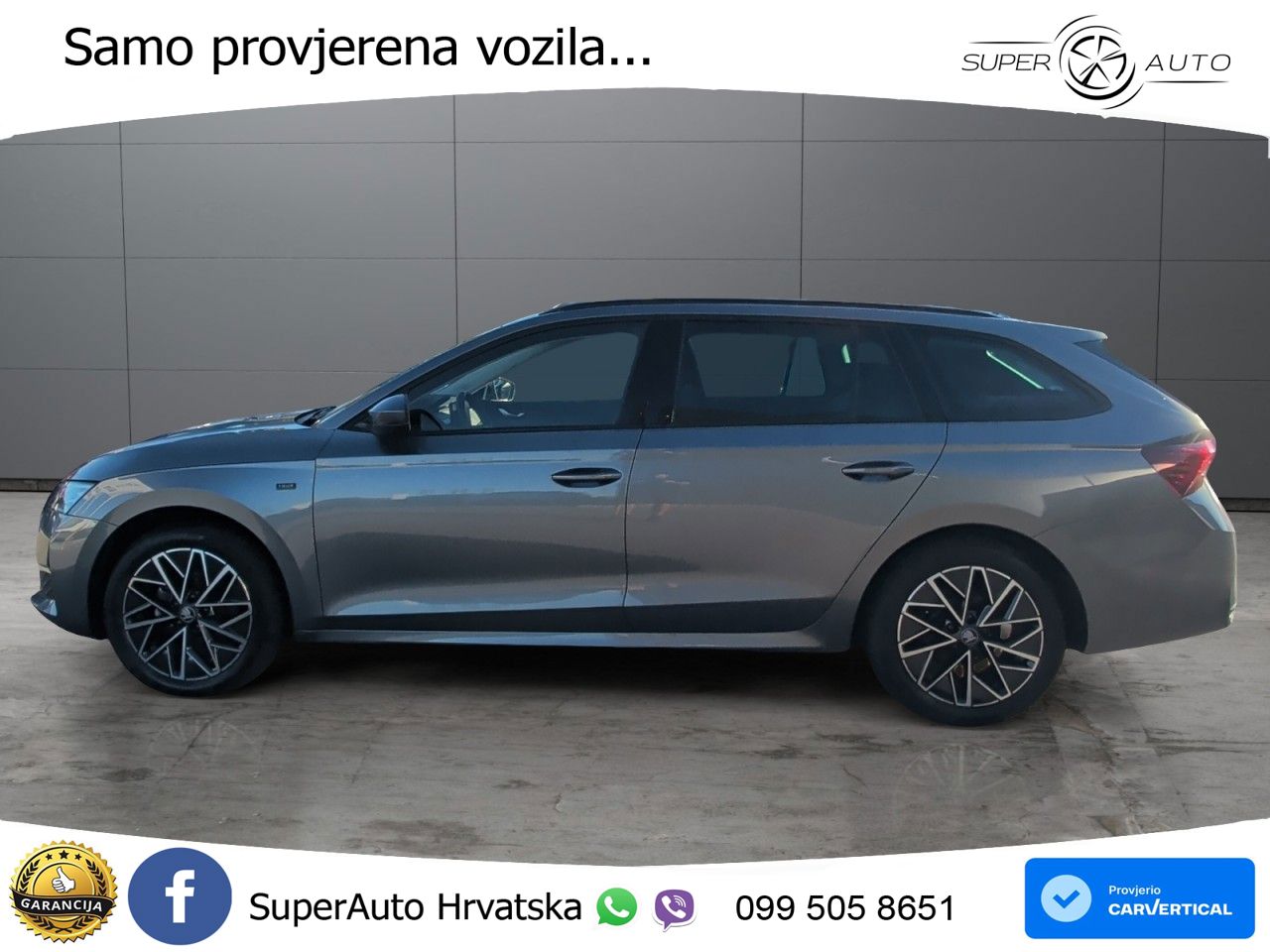 Škoda Octavia Combi 2.0 TDI (150 KS) DSG LED+GR SJED+ACC