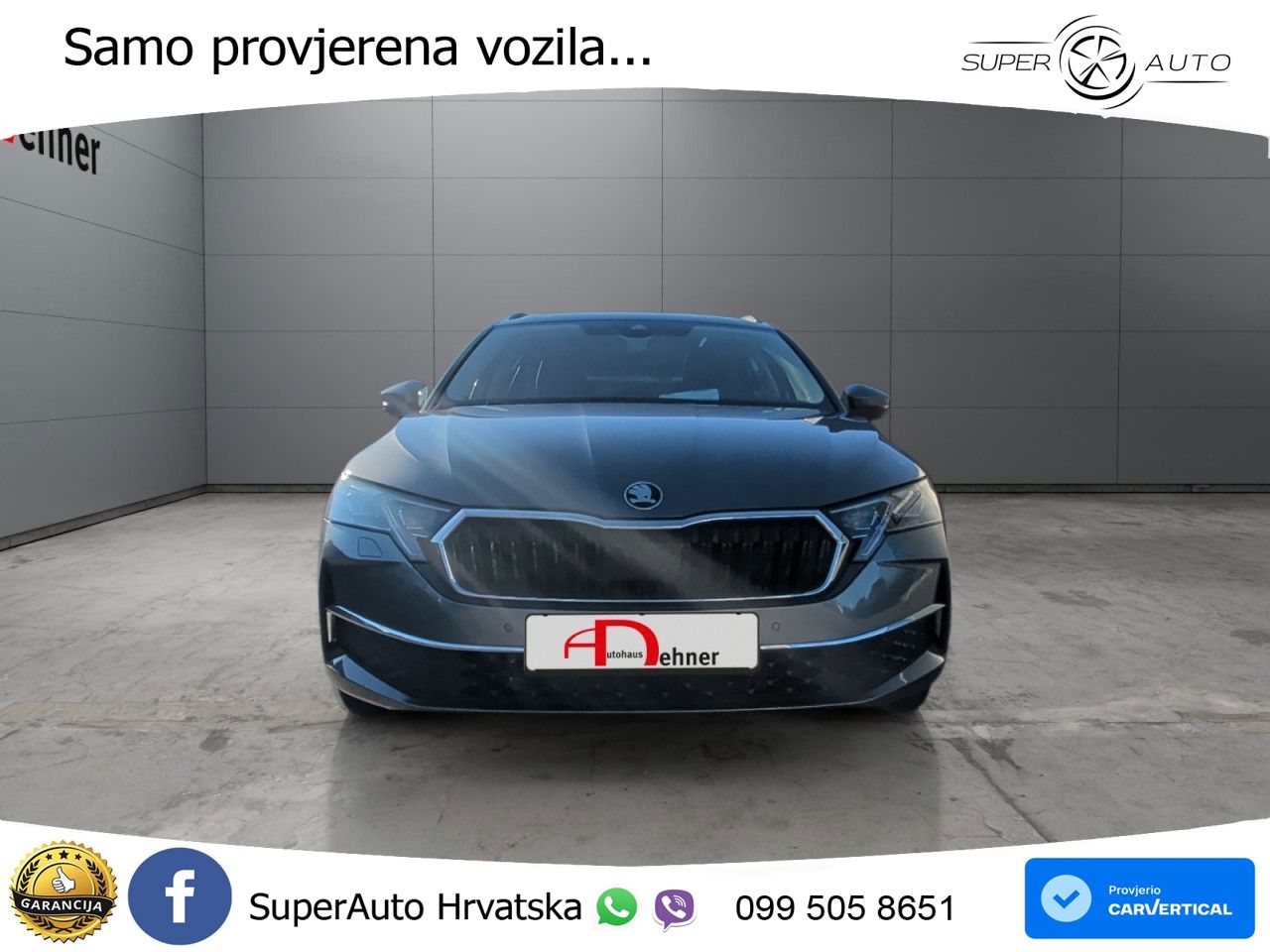 Škoda Octavia Combi 2.0 TDI (150 KS) DSG LED+GR SJED+ACC