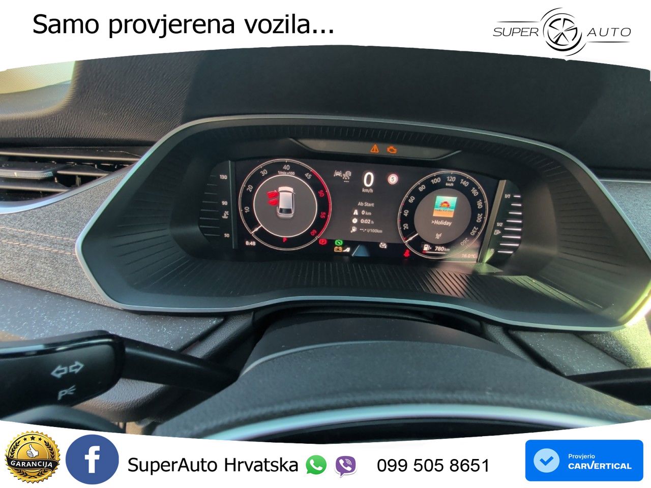 Škoda Octavia Combi 2.0 TDI (150 KS) DSG LED+GR SJED+ACC