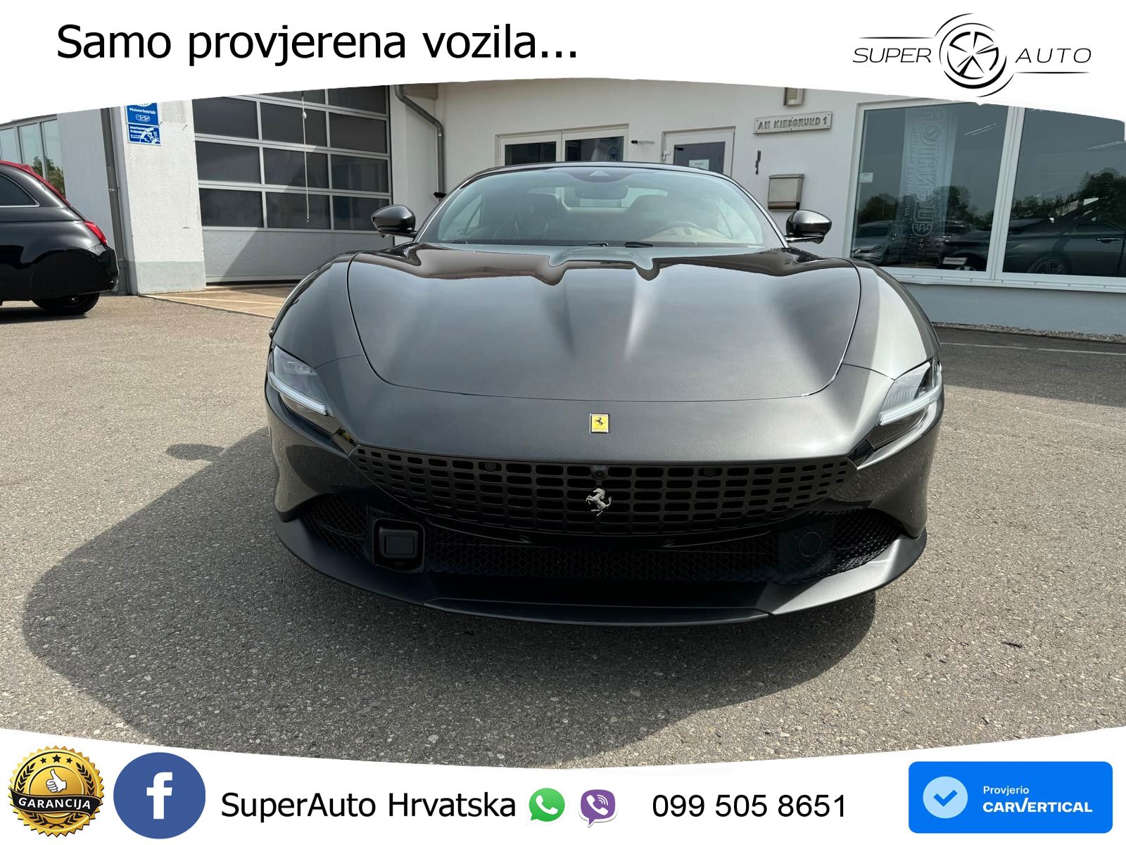 Ferrari Roma Spider 3.9 V8 (620 KS) F1 DCT LED+GR SJED+ACC