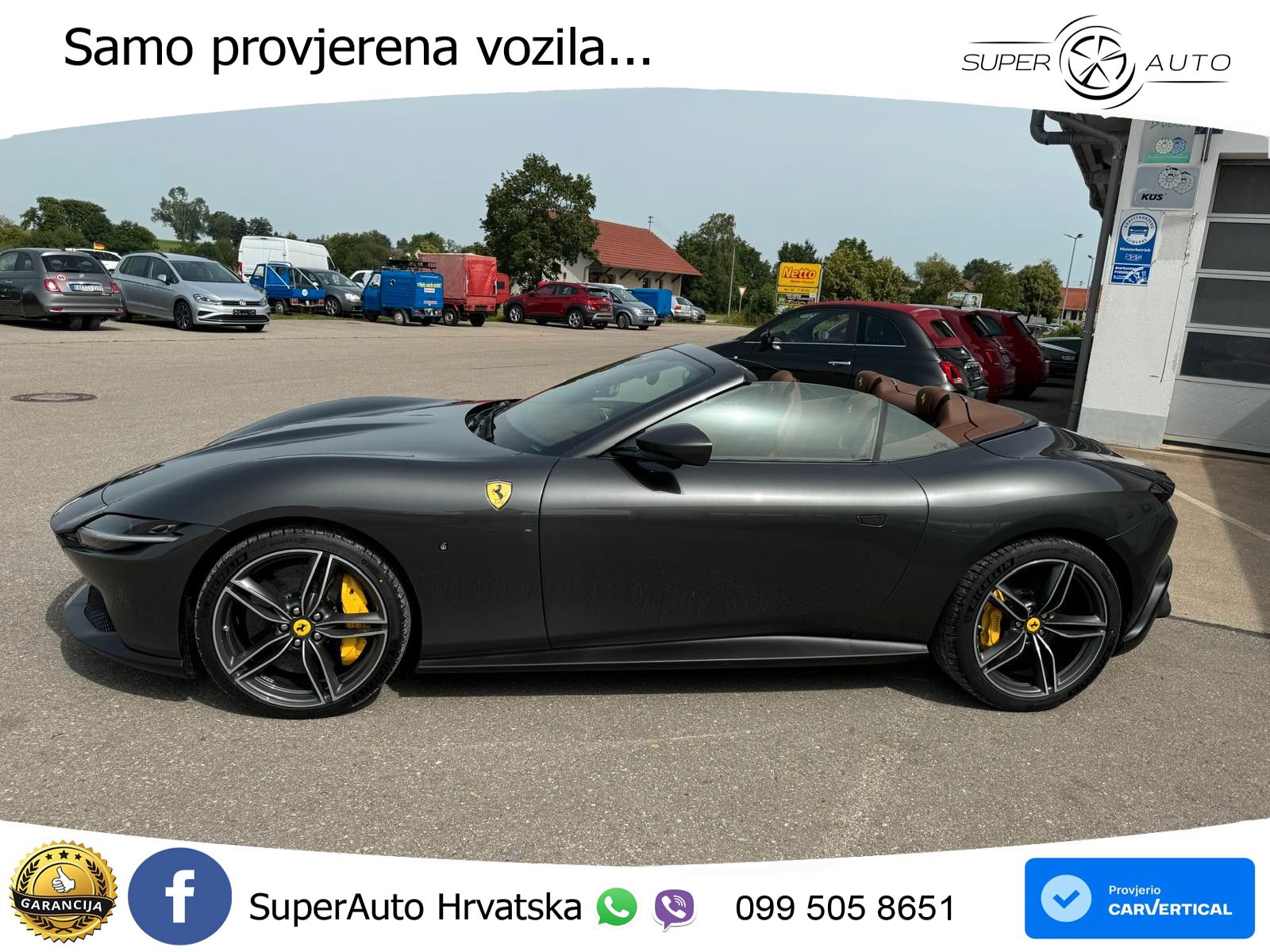 Ferrari Roma Spider 3.9 V8 (620 KS) F1 DCT LED+GR SJED+ACC
