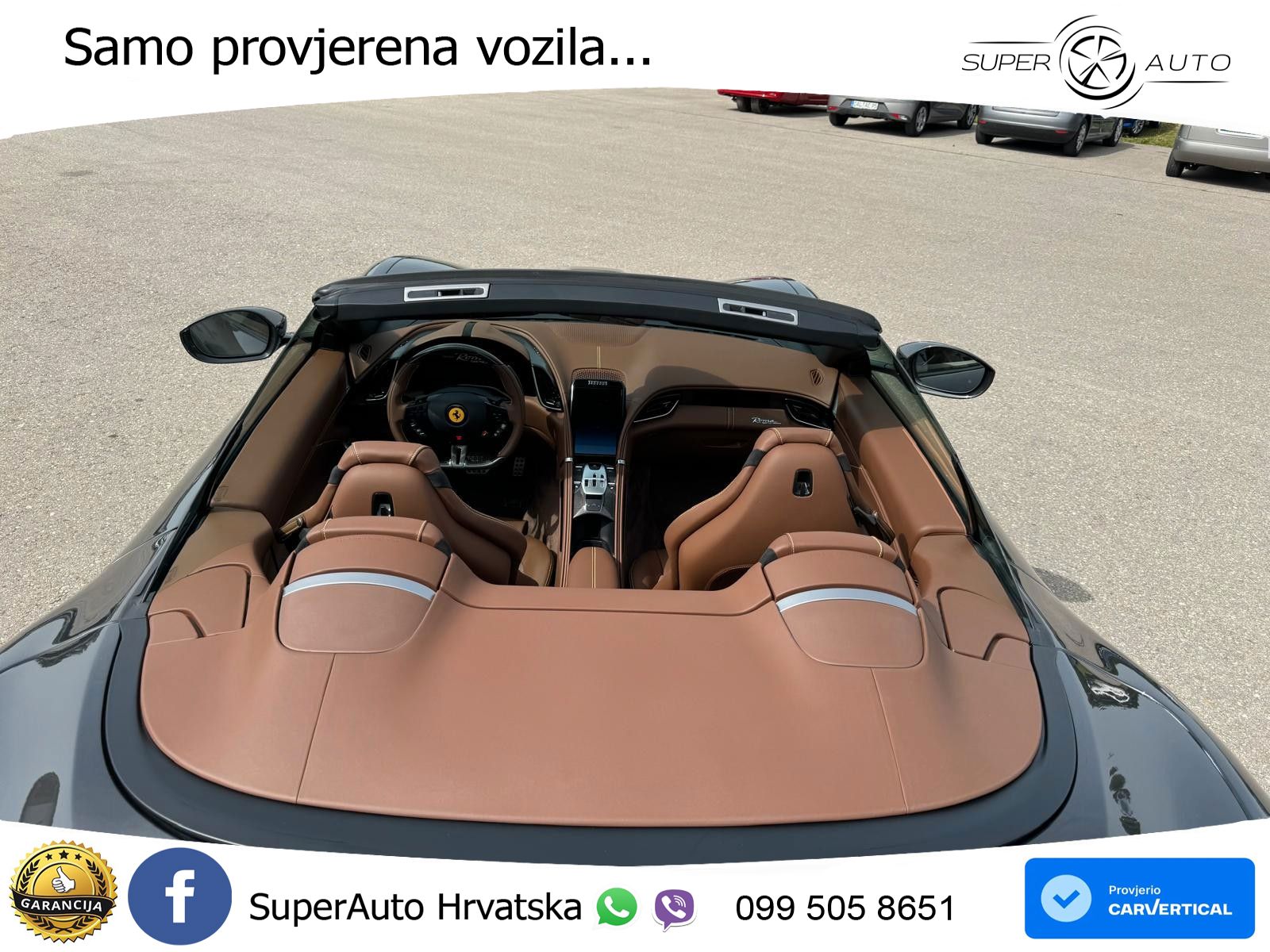 Ferrari Roma Spider 3.9 V8 (620 KS) F1 DCT LED+GR SJED+ACC
