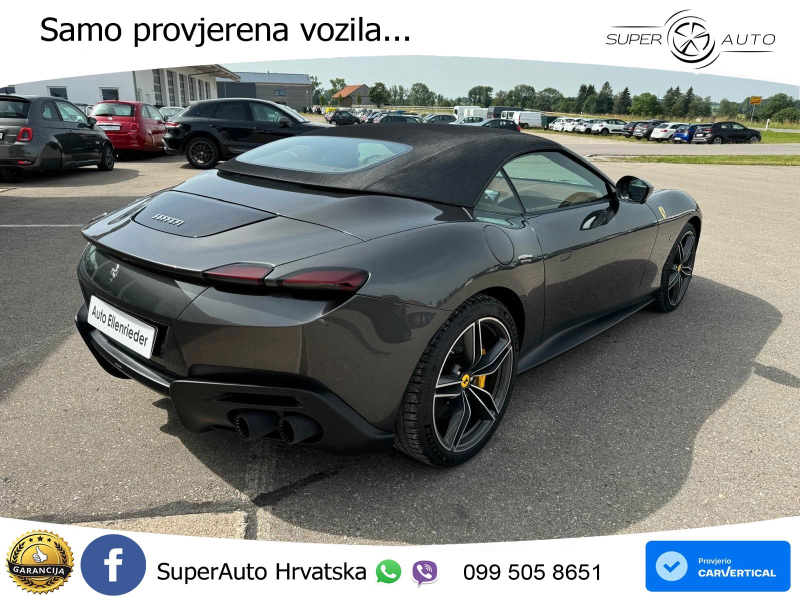 Ferrari Roma Spider 3.9 V8 (620 KS) F1 DCT LED+GR SJED+ACC