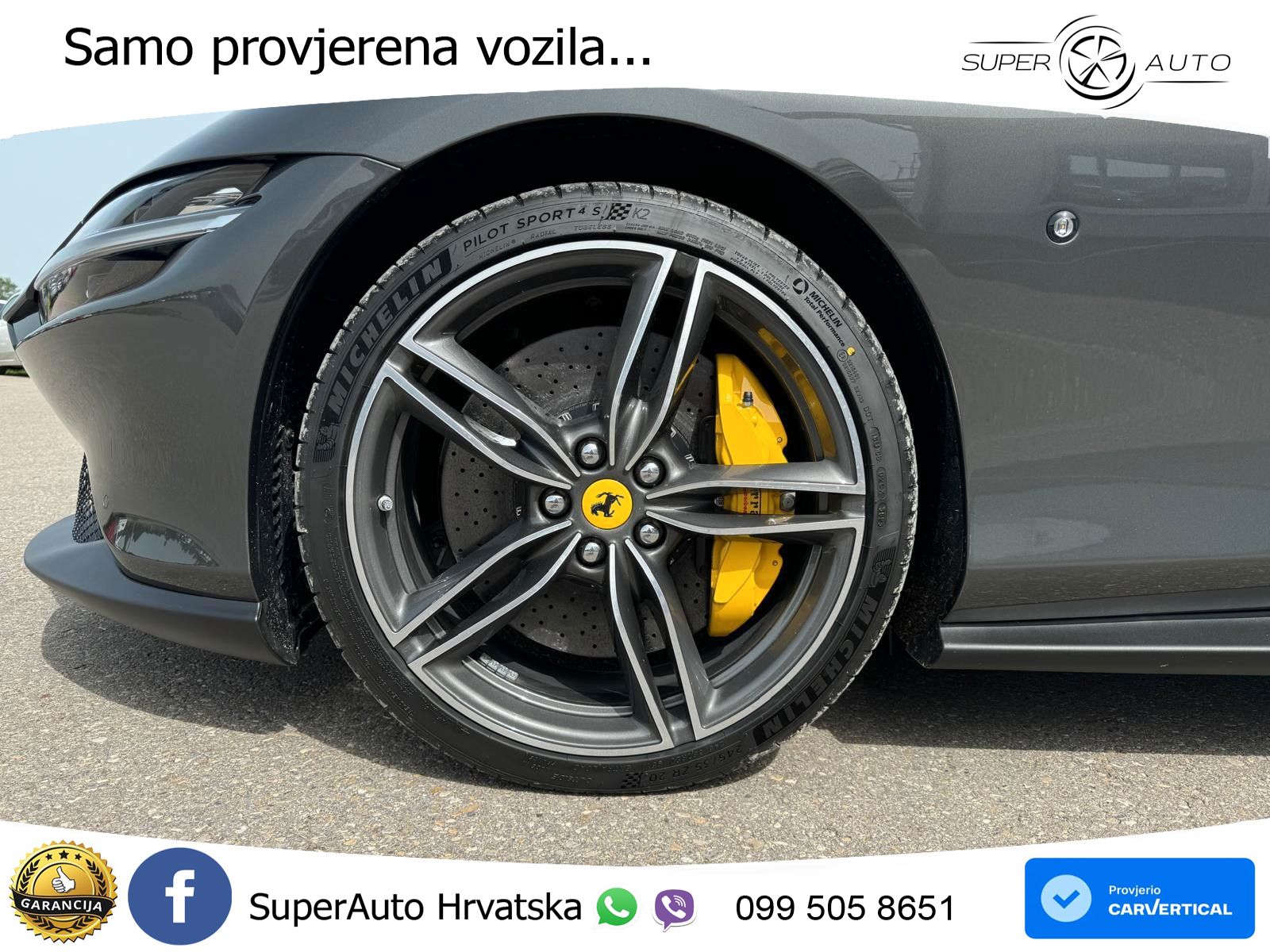 Ferrari Roma Spider 3.9 V8 (620 KS) F1 DCT LED+GR SJED+ACC