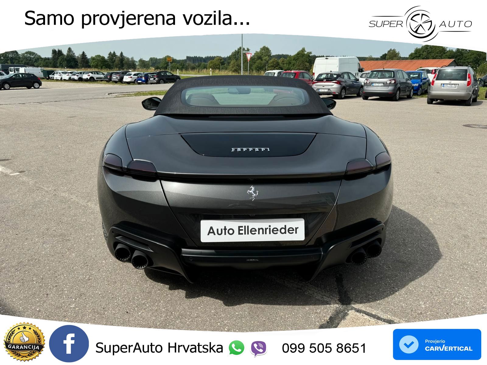 Ferrari Roma Spider 3.9 V8 (620 KS) F1 DCT LED+GR SJED+ACC