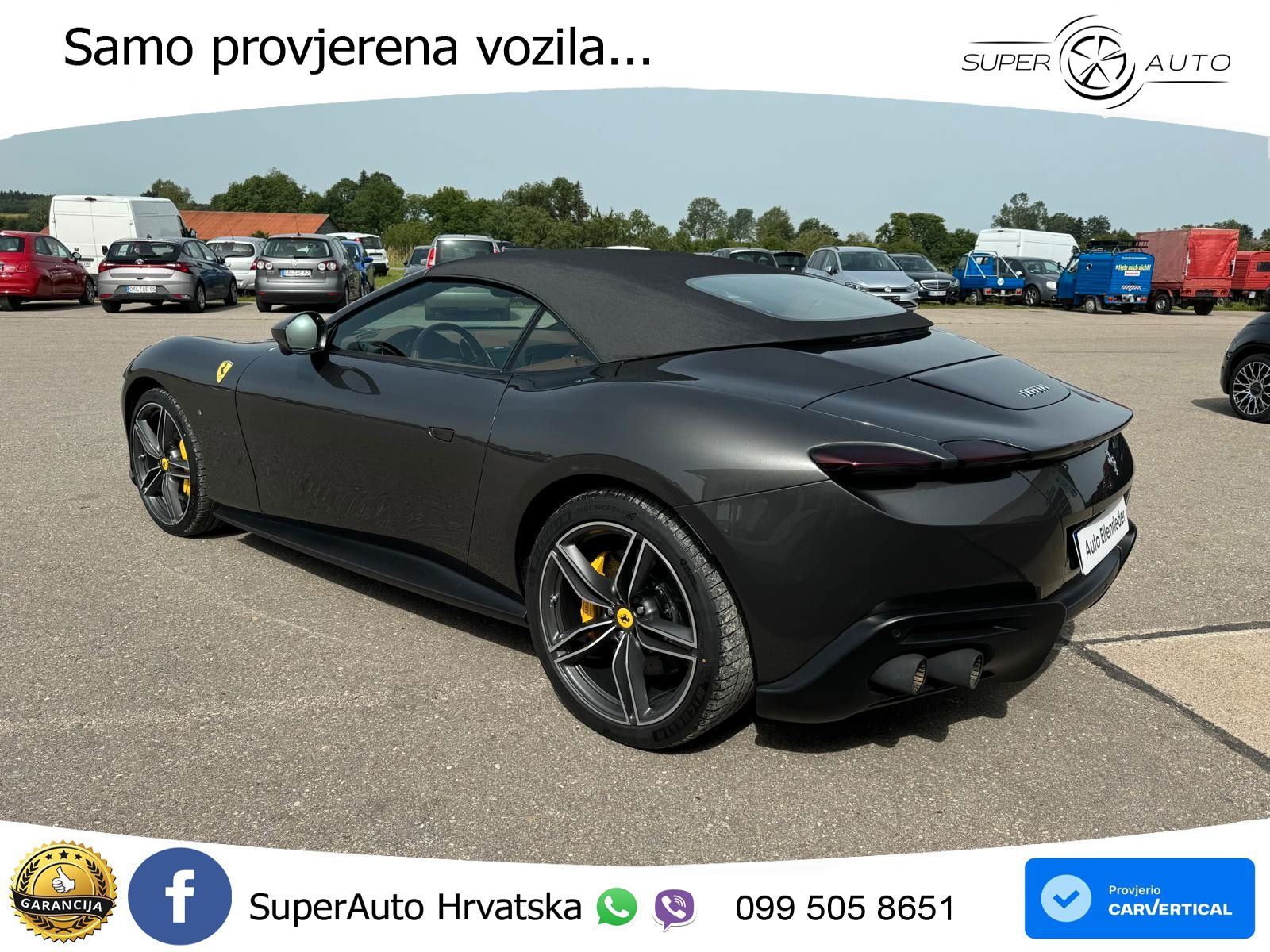 Ferrari Roma Spider 3.9 V8 (620 KS) F1 DCT LED+GR SJED+ACC