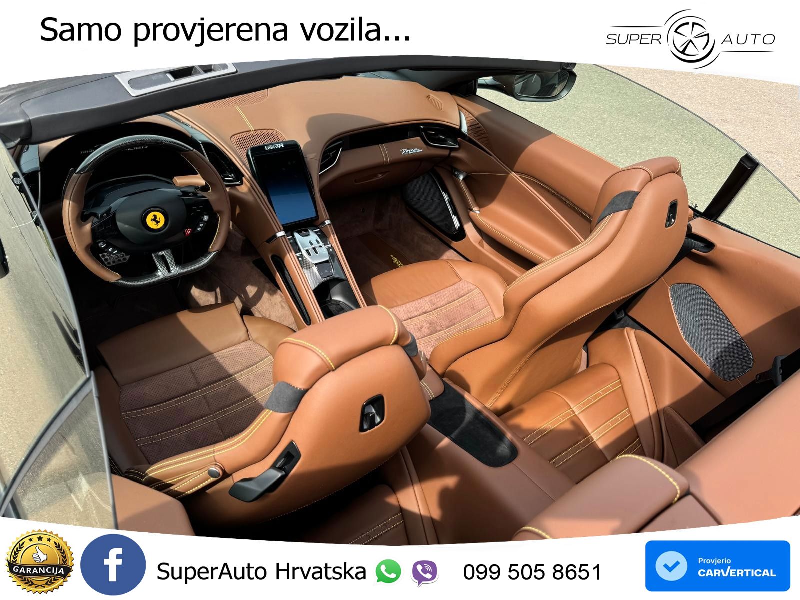 Ferrari Roma Spider 3.9 V8 (620 KS) F1 DCT LED+GR SJED+ACC