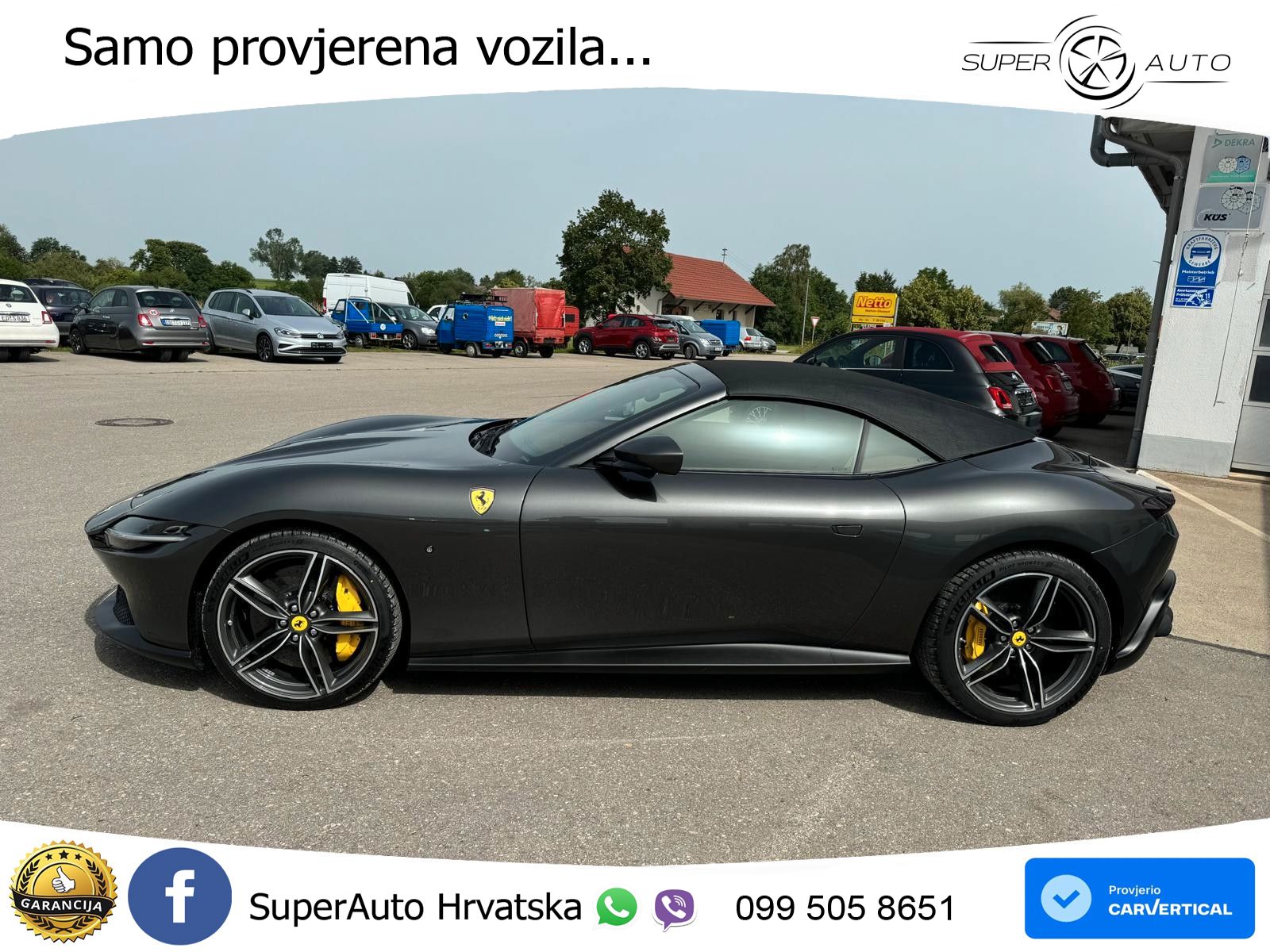 Ferrari Roma Spider 3.9 V8 (620 KS) F1 DCT LED+GR SJED+ACC