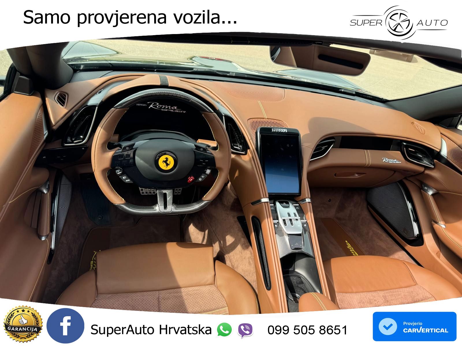 Ferrari Roma Spider 3.9 V8 (620 KS) F1 DCT LED+GR SJED+ACC