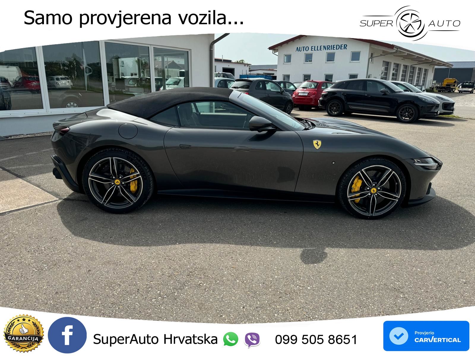 Ferrari Roma Spider 3.9 V8 (620 KS) F1 DCT LED+GR SJED+ACC