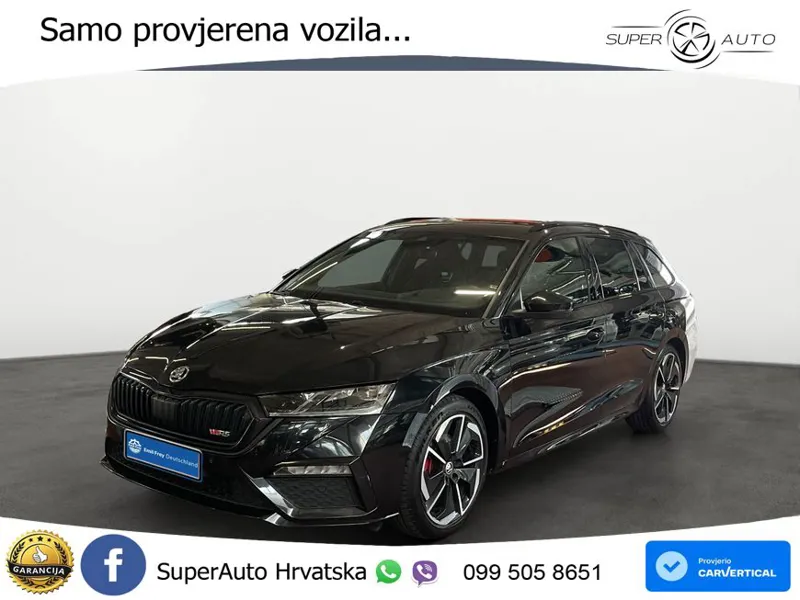 Škoda Octavia Combi RS 2.0 TDI (200 KS) DSG