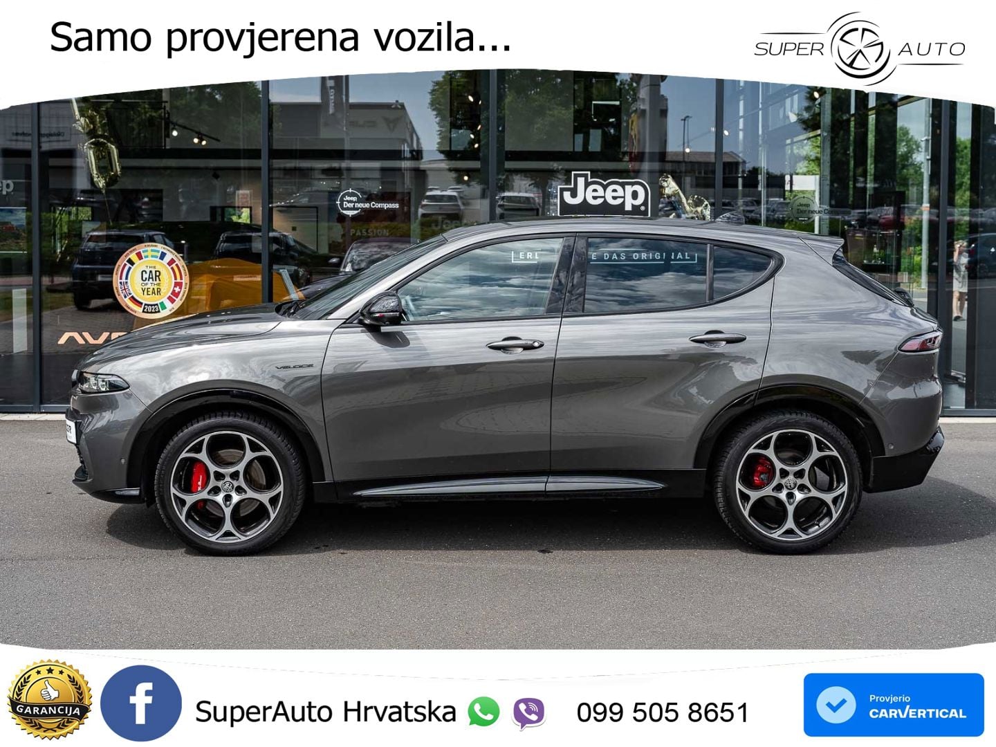 Alfa Romeo Tonale 1.5 VGT (160 KS) 48V-Hybrid TCT LED+GR SJED+ACC