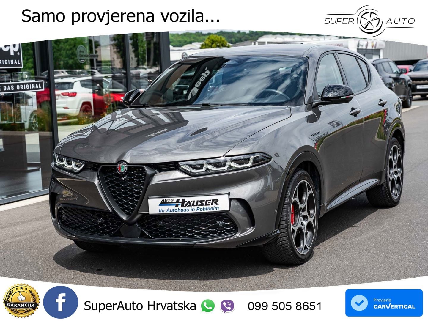 Alfa Romeo Tonale 1.5 VGT (160 KS) 48V-Hybrid TCT LED+GR SJED+ACC