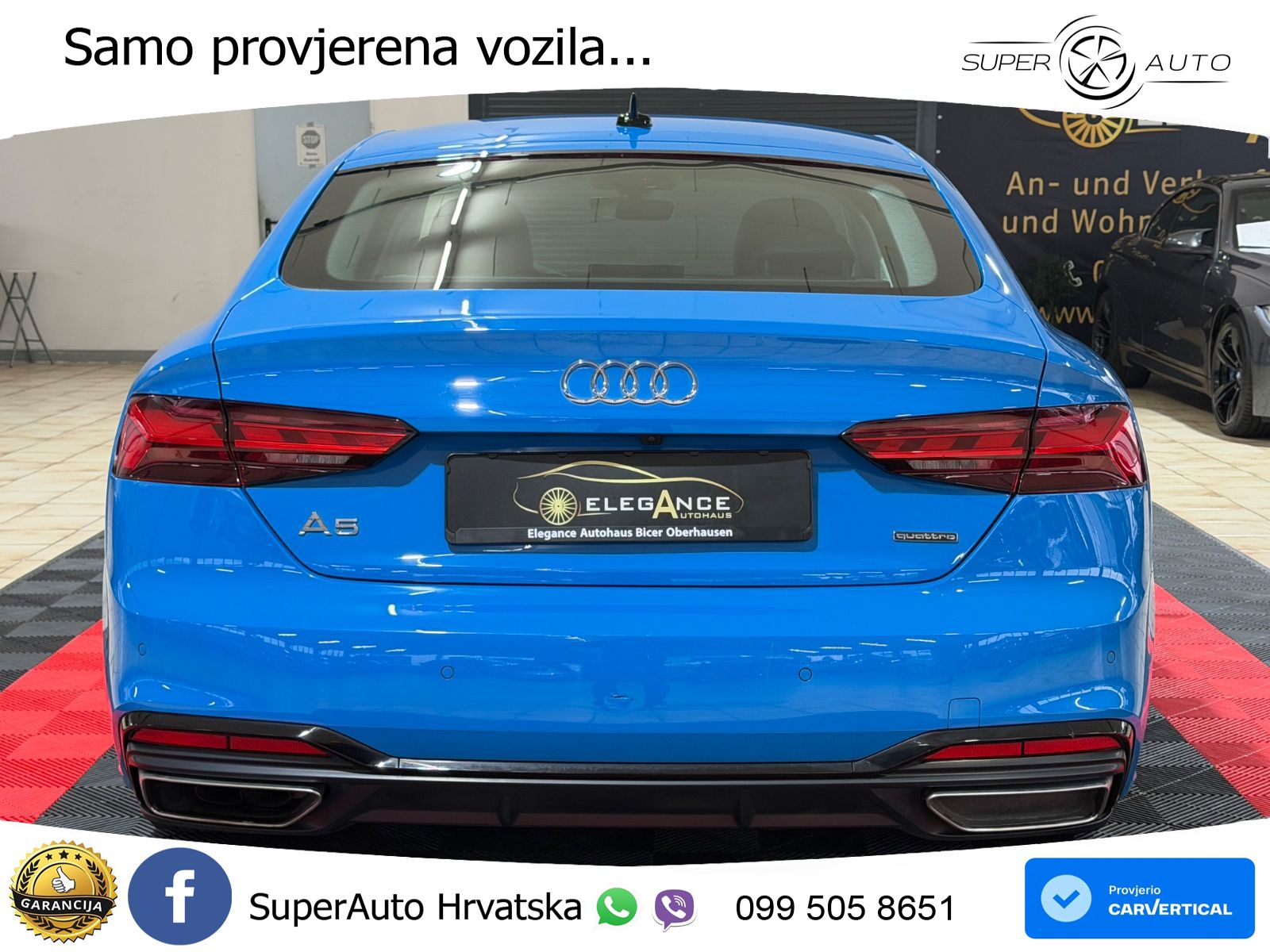 Audi A5 Sportback 40 TDI (204 KS) quattro S tronic S line LED+GR SJED+ACC