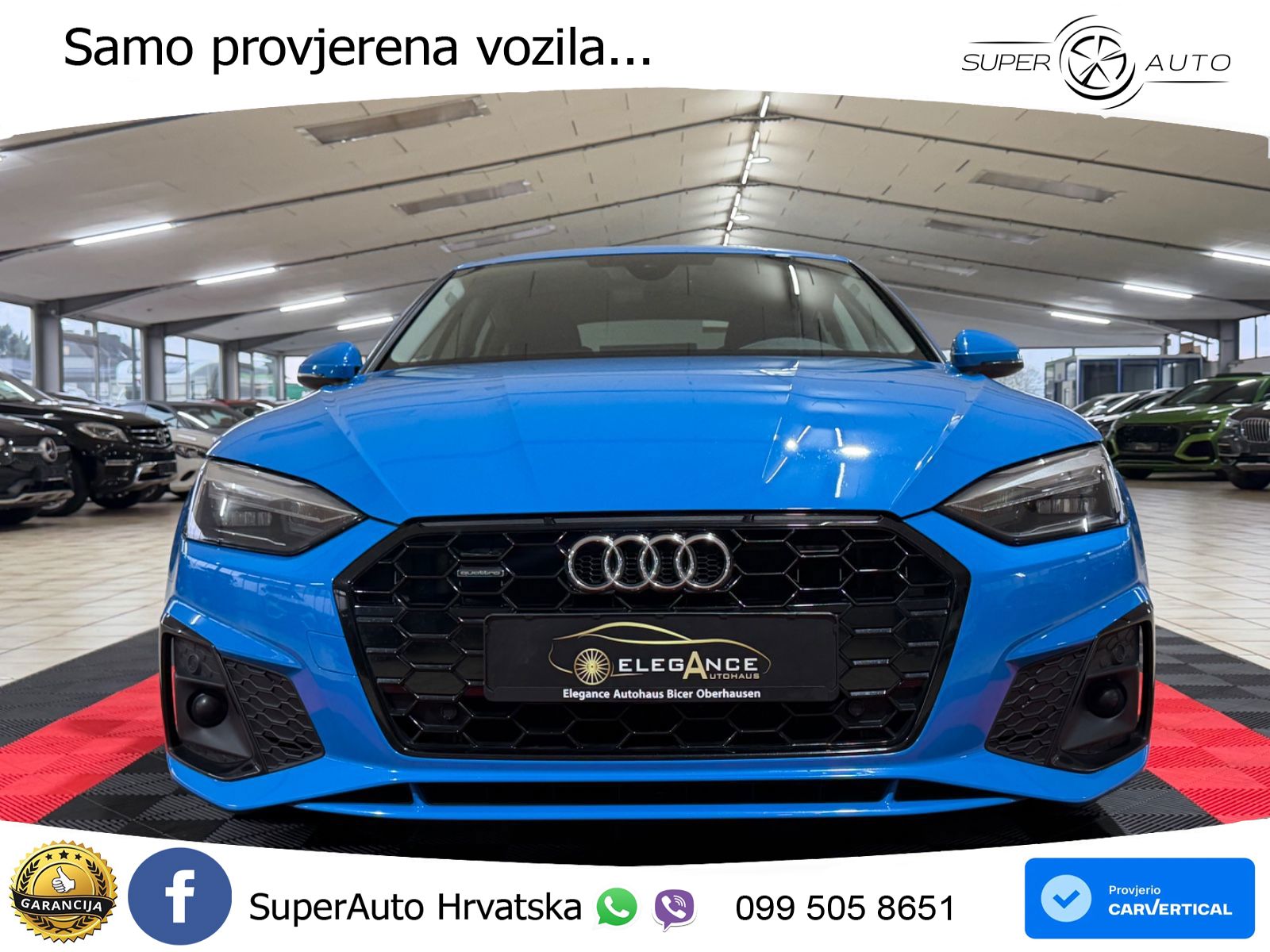 Audi A5 Sportback 40 TDI (204 KS) quattro S tronic S line LED+GR SJED+ACC