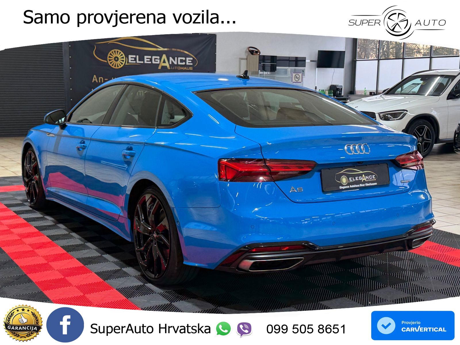 Audi A5 Sportback 40 TDI (204 KS) quattro S tronic S line LED+GR SJED+ACC