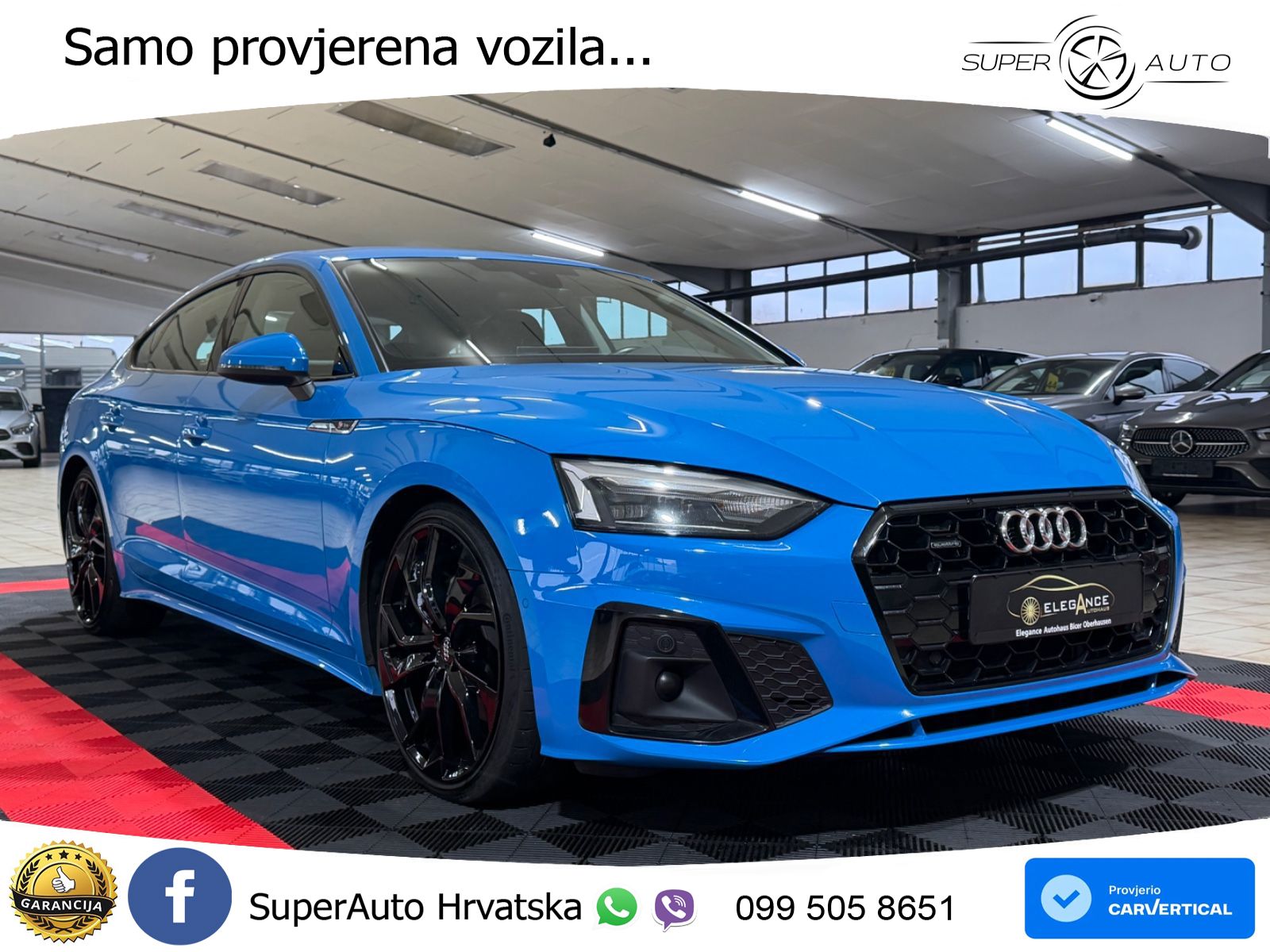 Audi A5 Sportback 40 TDI (204 KS) quattro S tronic S line LED+GR SJED+ACC