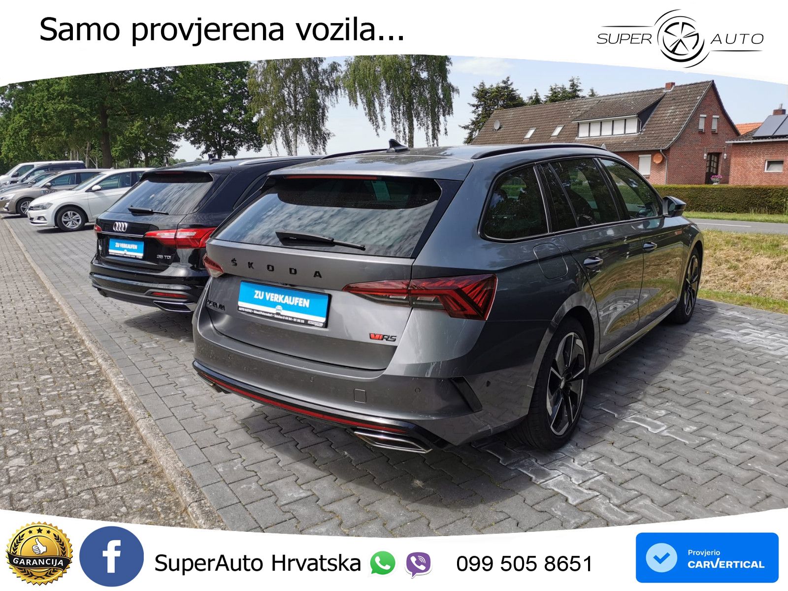 Škoda Octavia Combi RS 2.0 TDI (200 KS) DSG LED+GR SJED+ACC