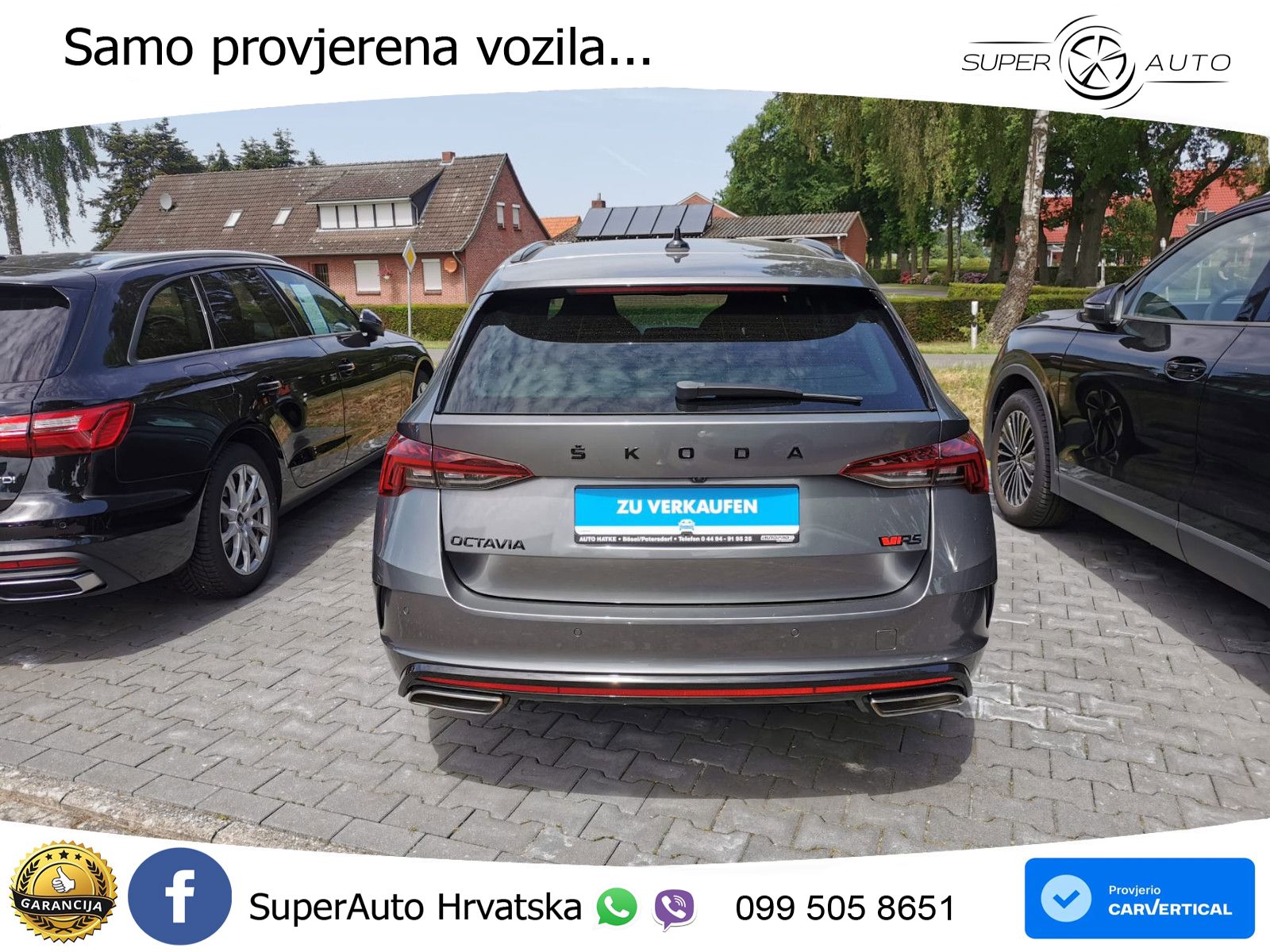 Škoda Octavia Combi RS 2.0 TDI (200 KS) DSG LED+GR SJED+ACC