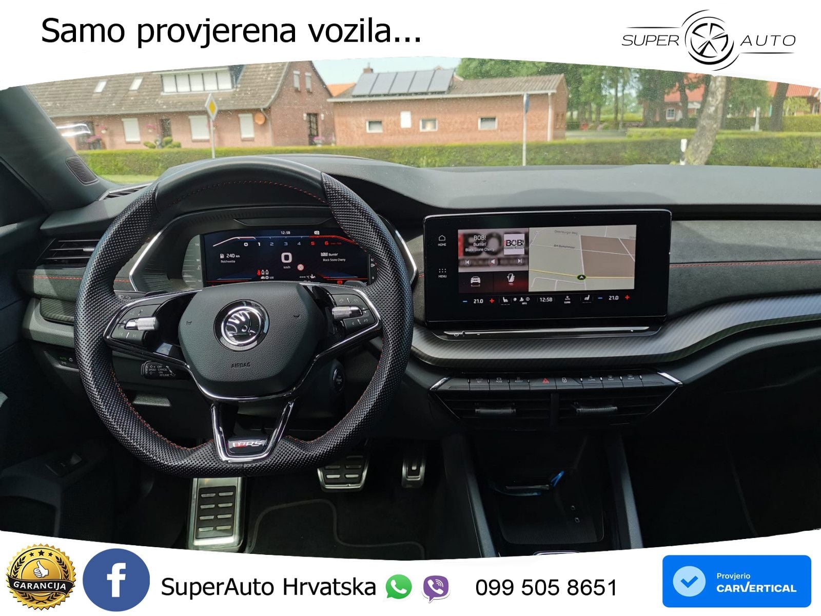 Škoda Octavia Combi RS 2.0 TDI (200 KS) DSG LED+GR SJED+ACC
