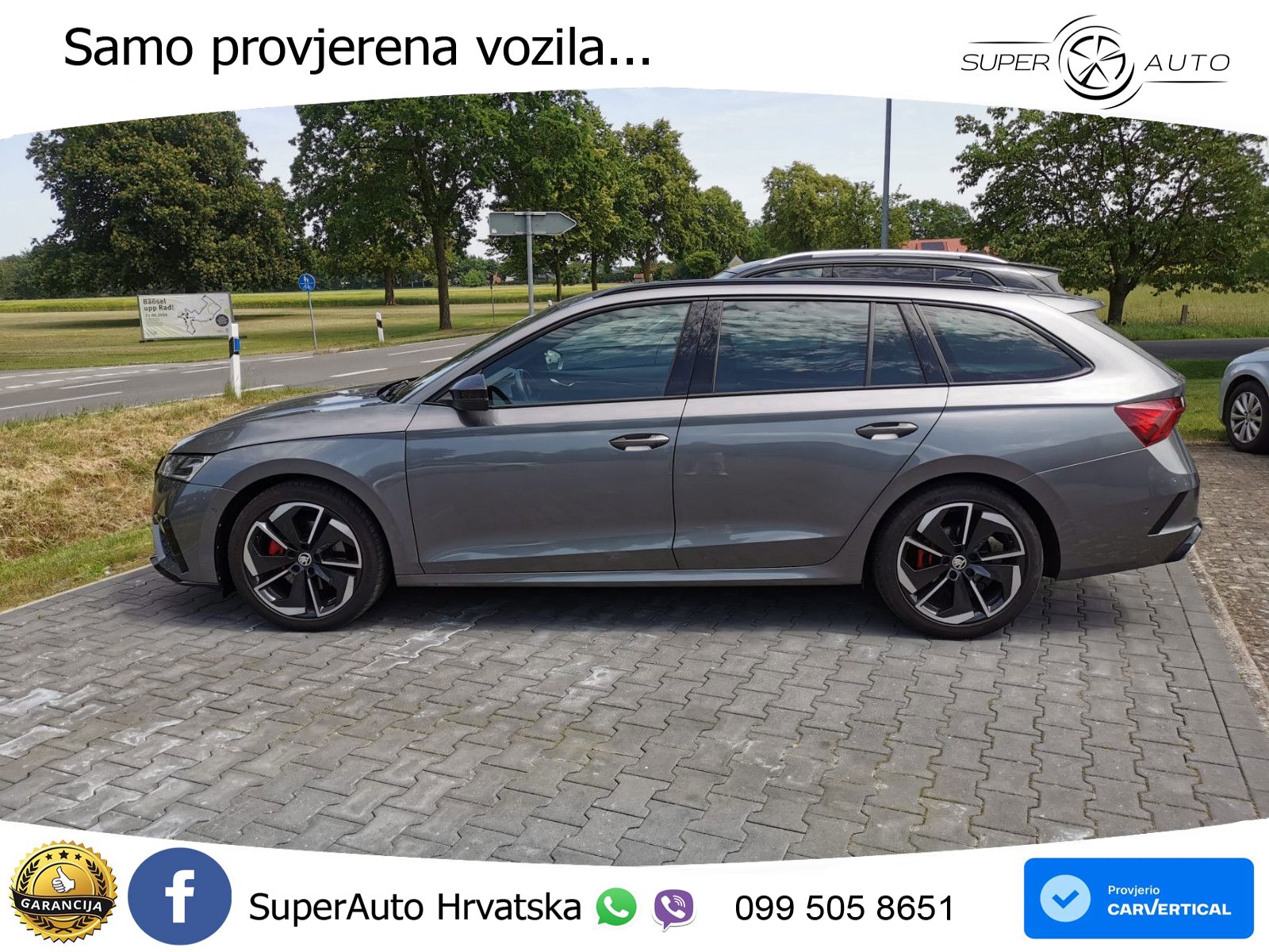 Škoda Octavia Combi RS 2.0 TDI (200 KS) DSG LED+GR SJED+ACC
