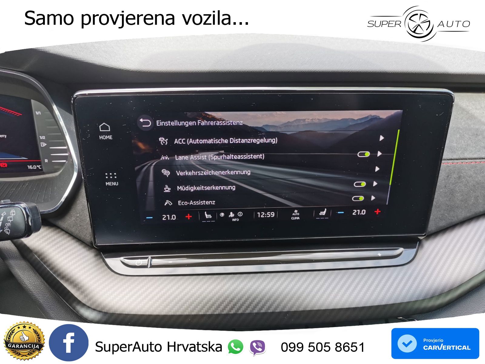 Škoda Octavia Combi RS 2.0 TDI (200 KS) DSG LED+GR SJED+ACC
