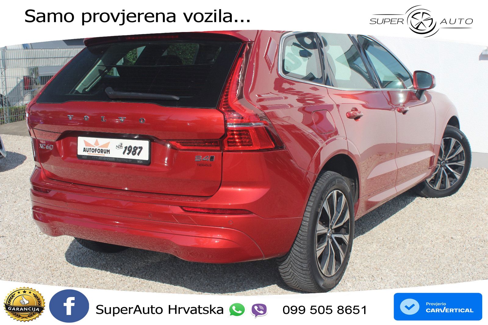 Volvo XC60 B4 Diesel AWD Geartronic LED+GR SJED+ACC