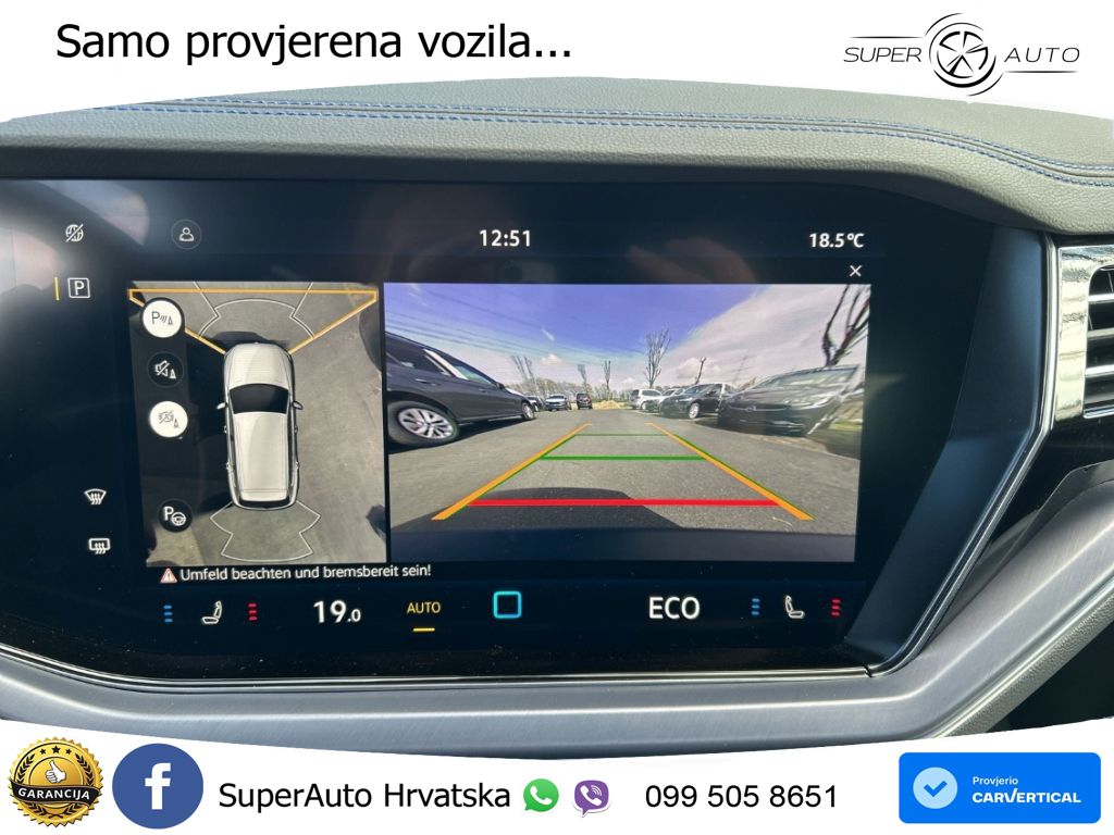 Volkswagen Touareg R 3.0 V6 TFSI (462 KS) 4MOTION Tiptronic ZRAČNI+ACC+4xGR SJED+KAM