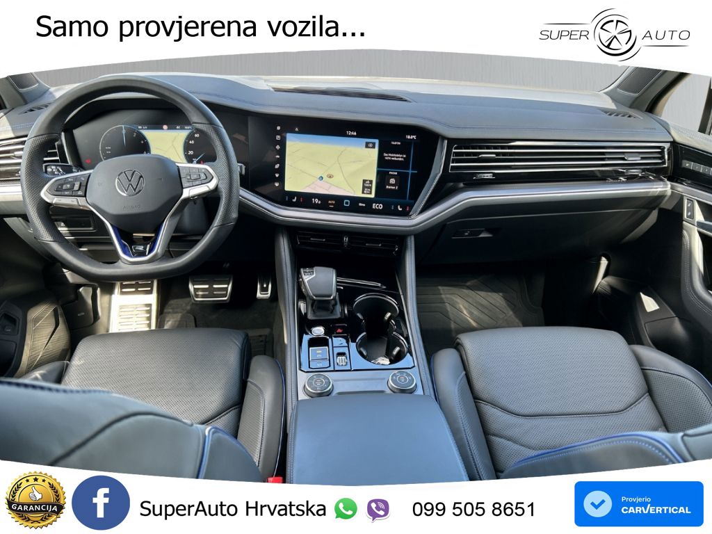 Volkswagen Touareg R 3.0 V6 TFSI (462 KS) 4MOTION Tiptronic ZRAČNI+ACC+4xGR SJED+KAM