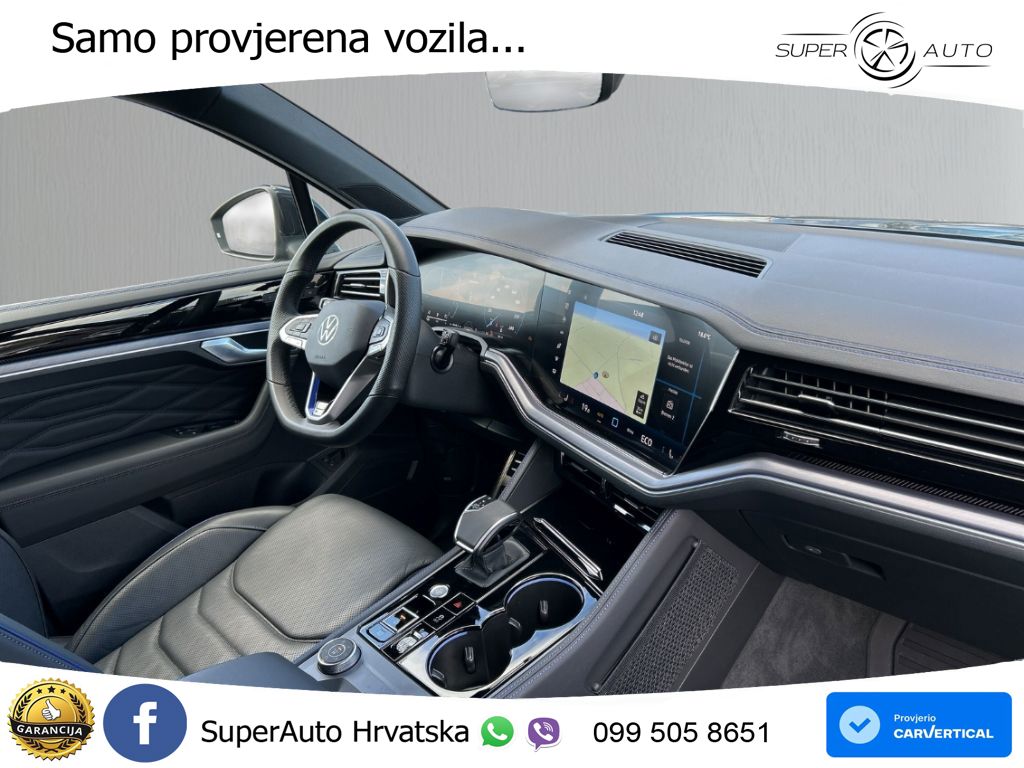 Volkswagen Touareg R 3.0 V6 TFSI (462 KS) 4MOTION Tiptronic ZRAČNI+ACC+4xGR SJED+KAM