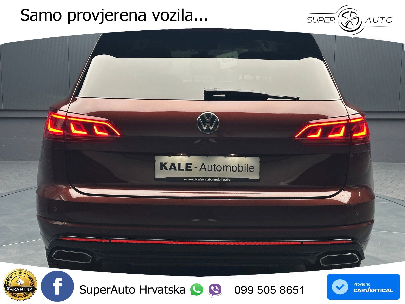 Volkswagen Touareg 3.0 V6 TDI (231 KS) 4MOTION Tiptronic R-Line MATRIX+GR SJED+KAM