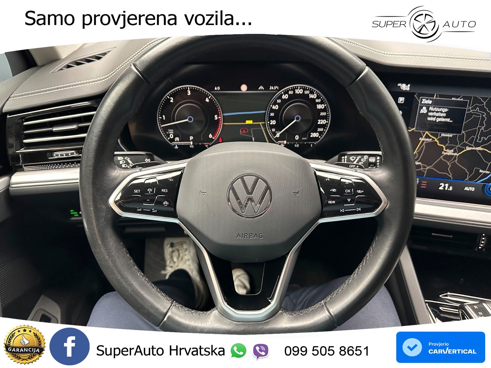 Volkswagen Touareg 3.0 V6 TDI (231 KS) 4MOTION Tiptronic R-Line MATRIX+GR SJED+KAM