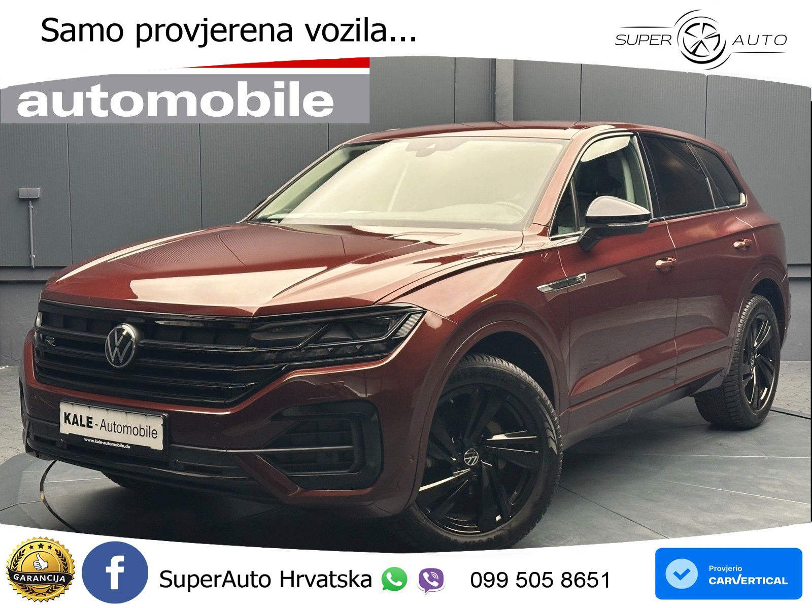 Volkswagen Touareg 3.0 V6 TDI (231 KS) 4MOTION Tiptronic R-Line MATRIX+GR SJED+KAM