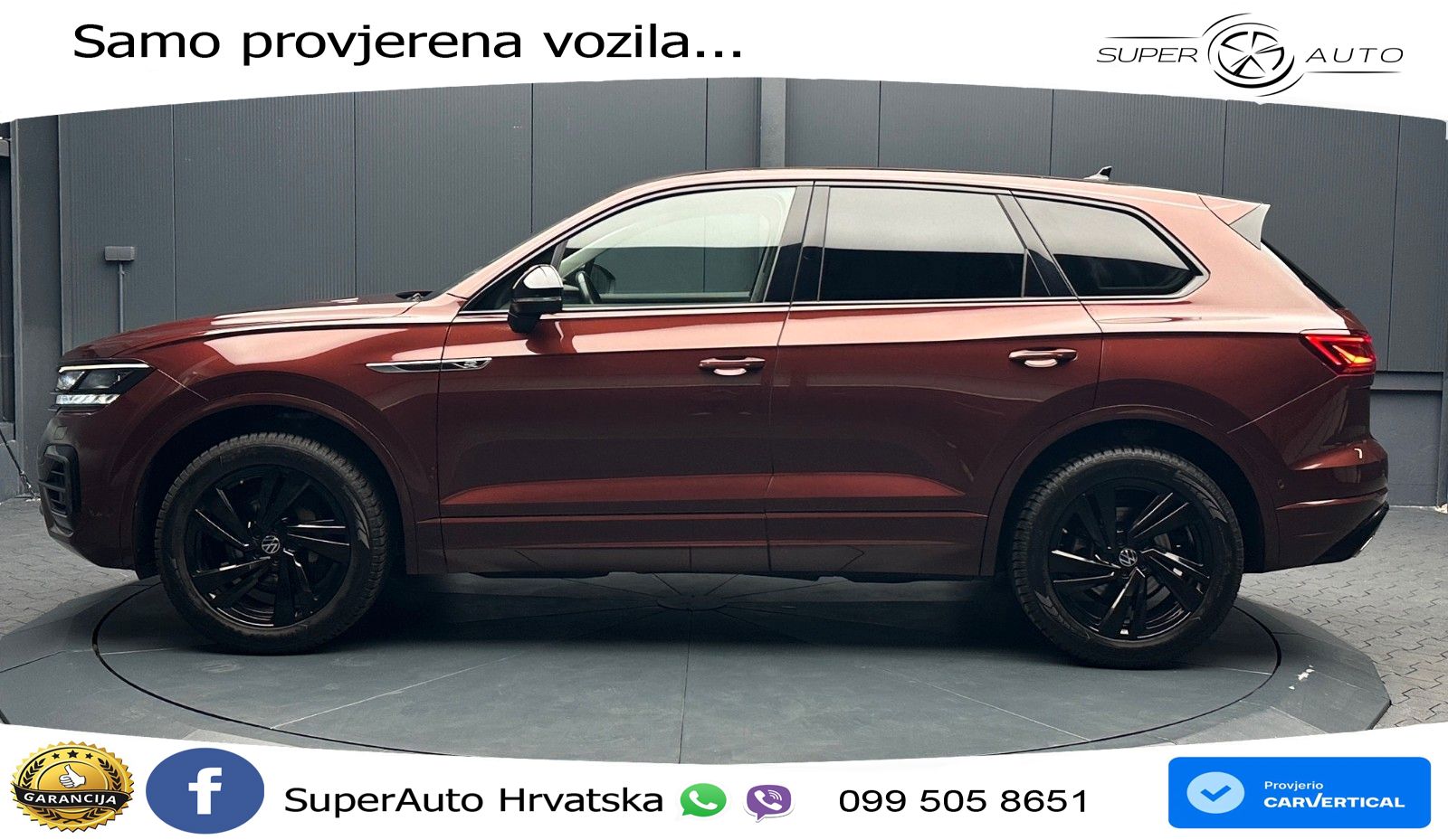 Volkswagen Touareg 3.0 V6 TDI (231 KS) 4MOTION Tiptronic R-Line MATRIX+GR SJED+KAM