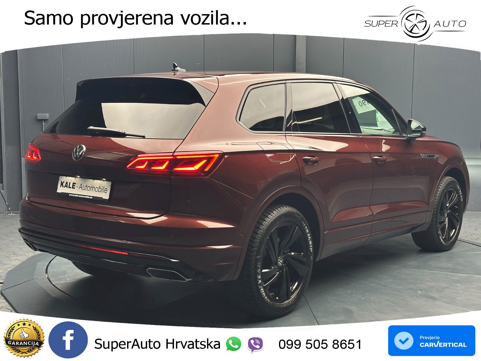 Volkswagen Touareg 3.0 V6 TDI (231 KS) 4MOTION Tiptronic R-Line MATRIX+GR SJED+KAM