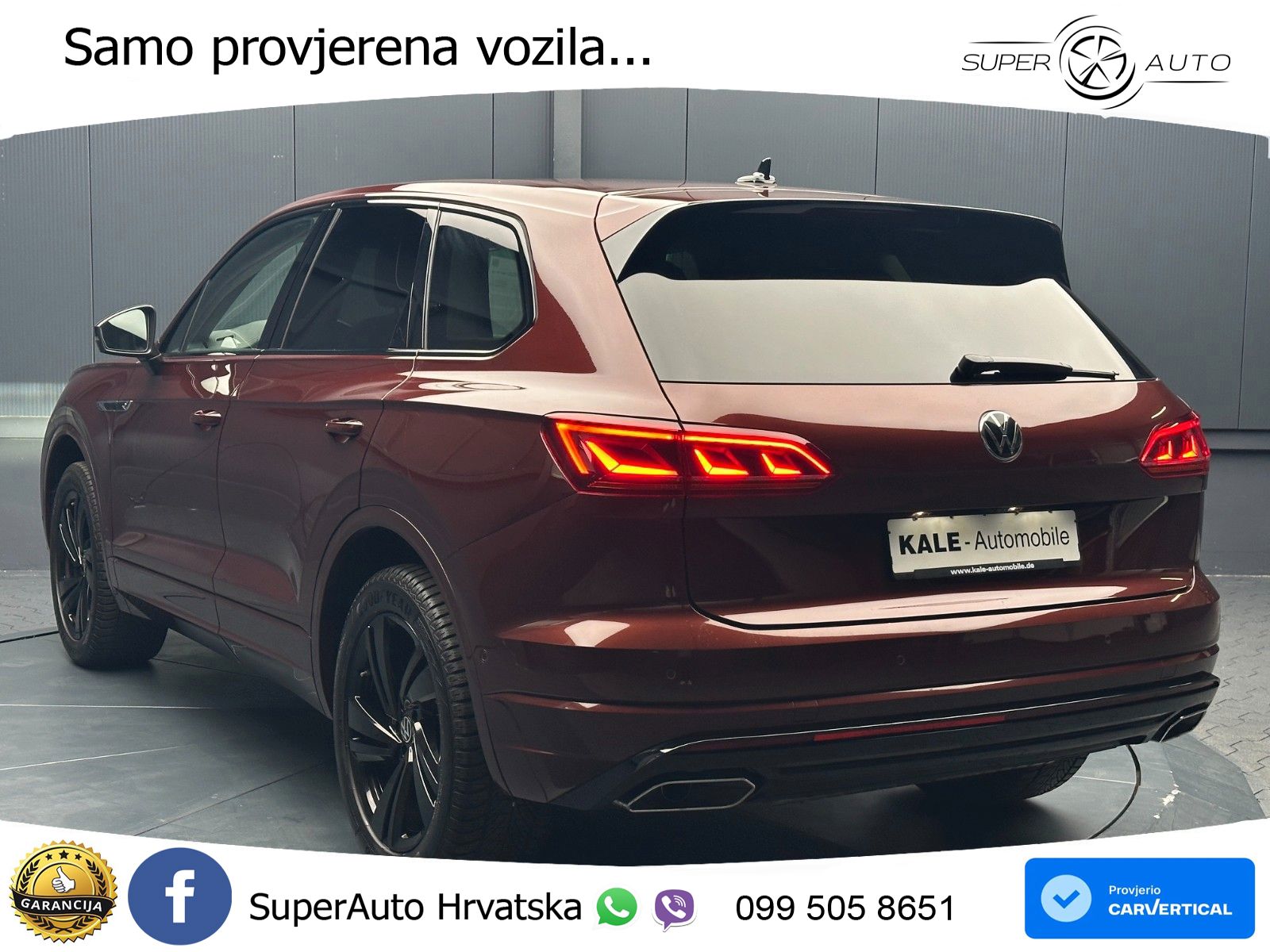 Volkswagen Touareg 3.0 V6 TDI (231 KS) 4MOTION Tiptronic R-Line MATRIX+GR SJED+KAM